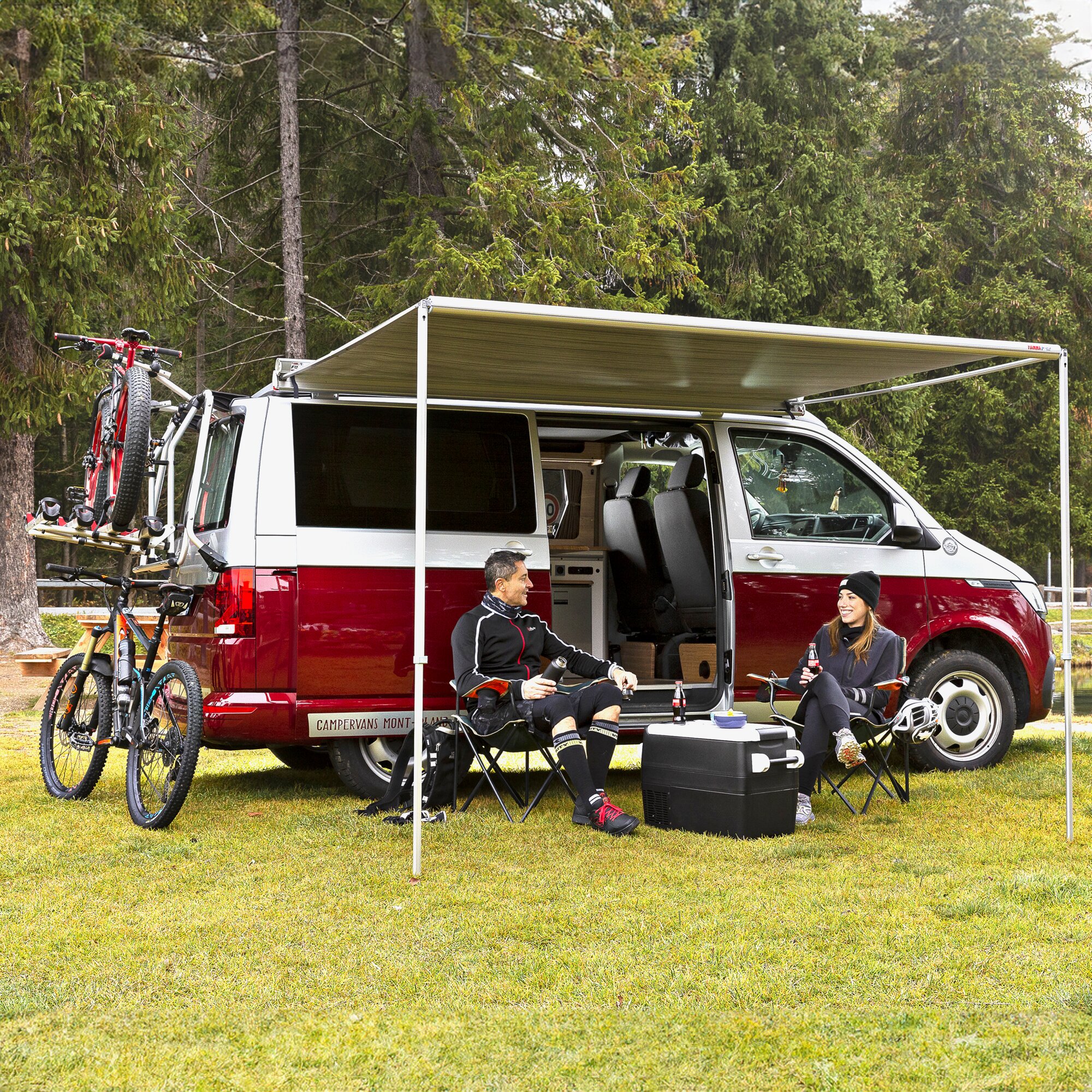 Markise F35pro, schwarz, 183 cm