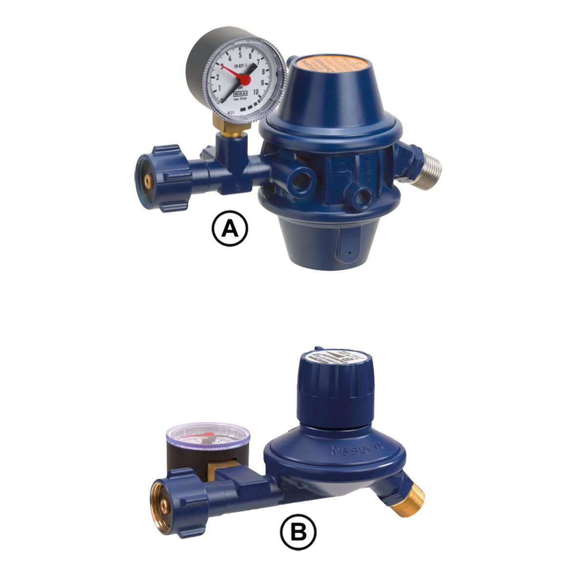 Zweiflaschenanlage Caramatic BasicTwo, 50 mbar