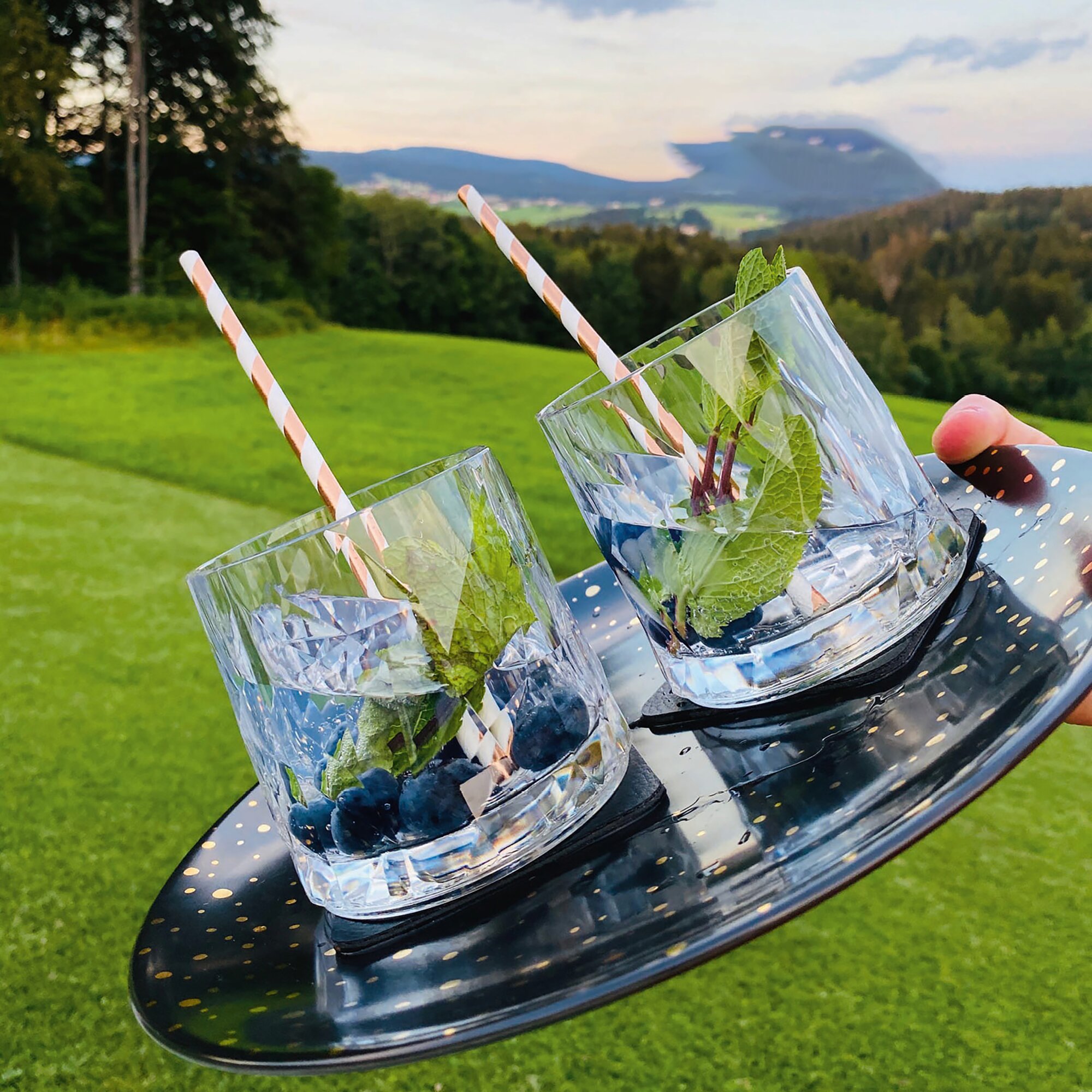 Magnet-Kunststoffgläser, Whisky