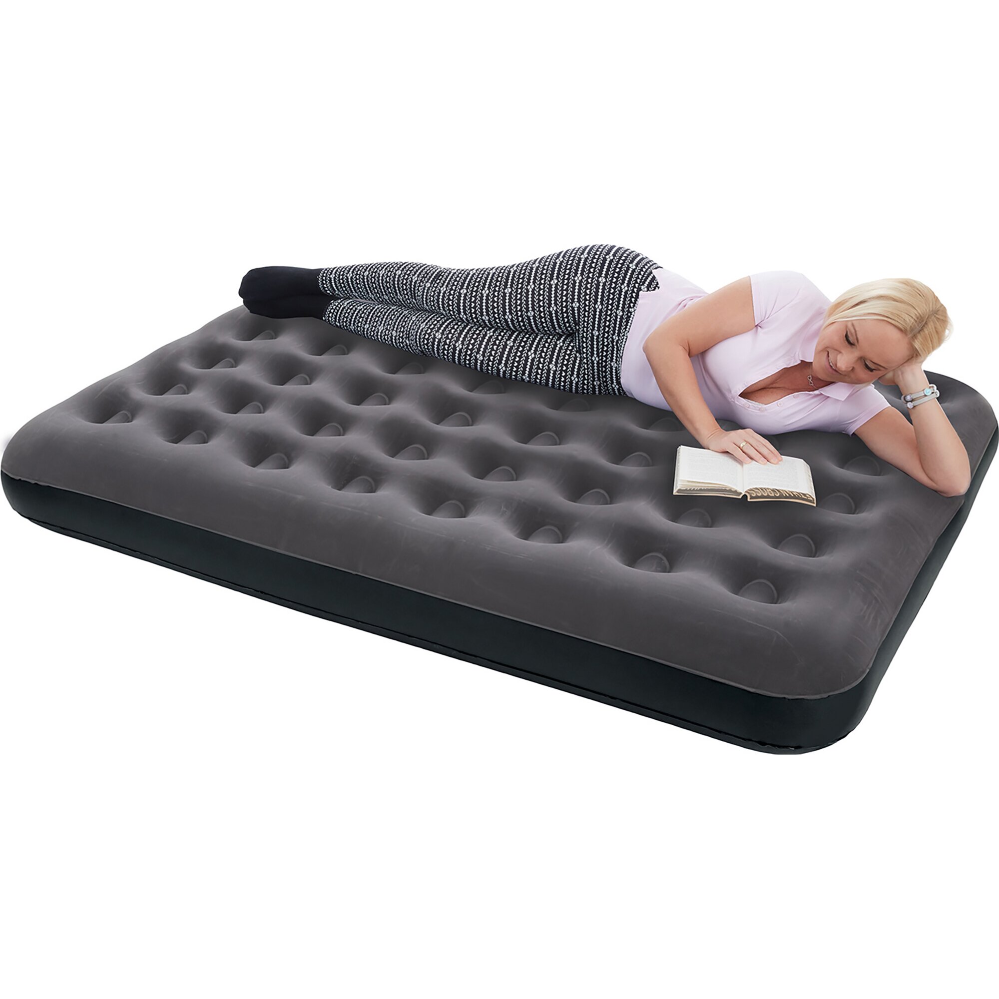 Velours-Luftbett, 99 cm
