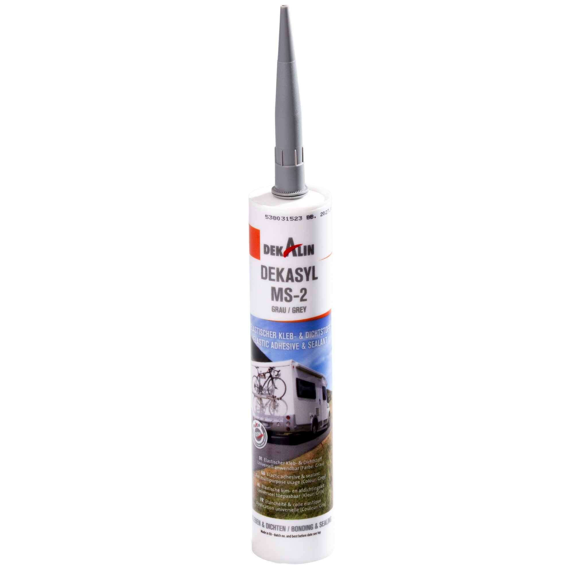 Kleb- und Dichtmasse DEKASYL MS-2, grau