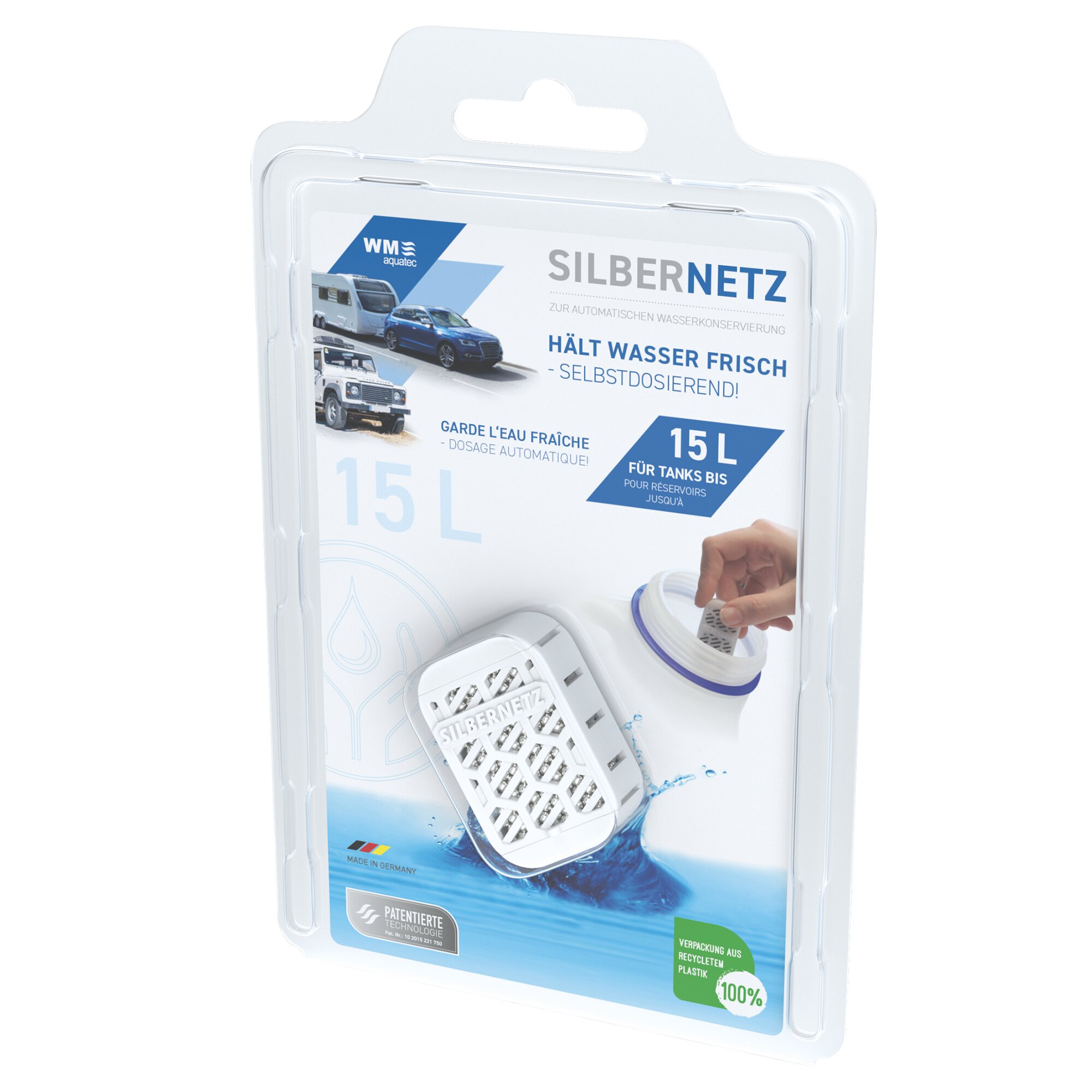 Silbernetz flex Wasserkonservierung für 15 l Tank