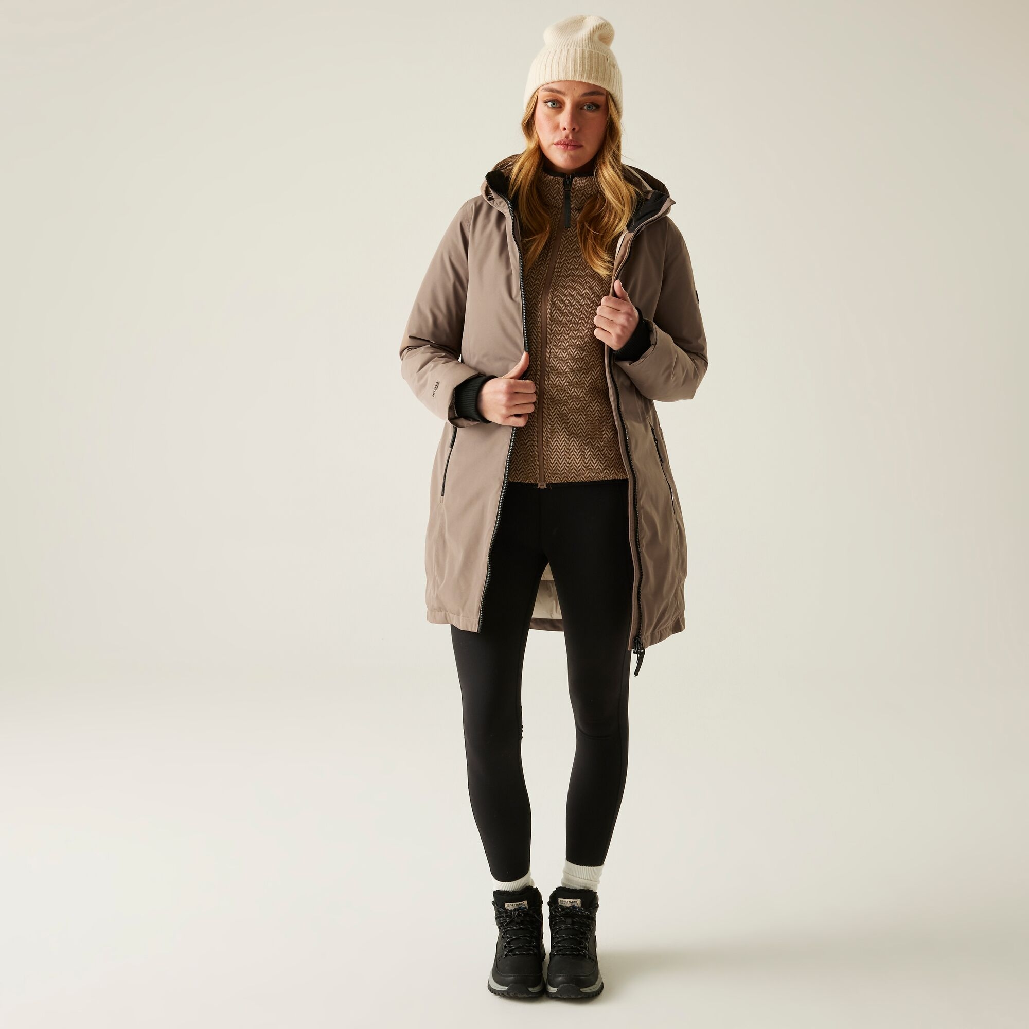  Women's Marron Waterproof Insulated Jacket | Brown 