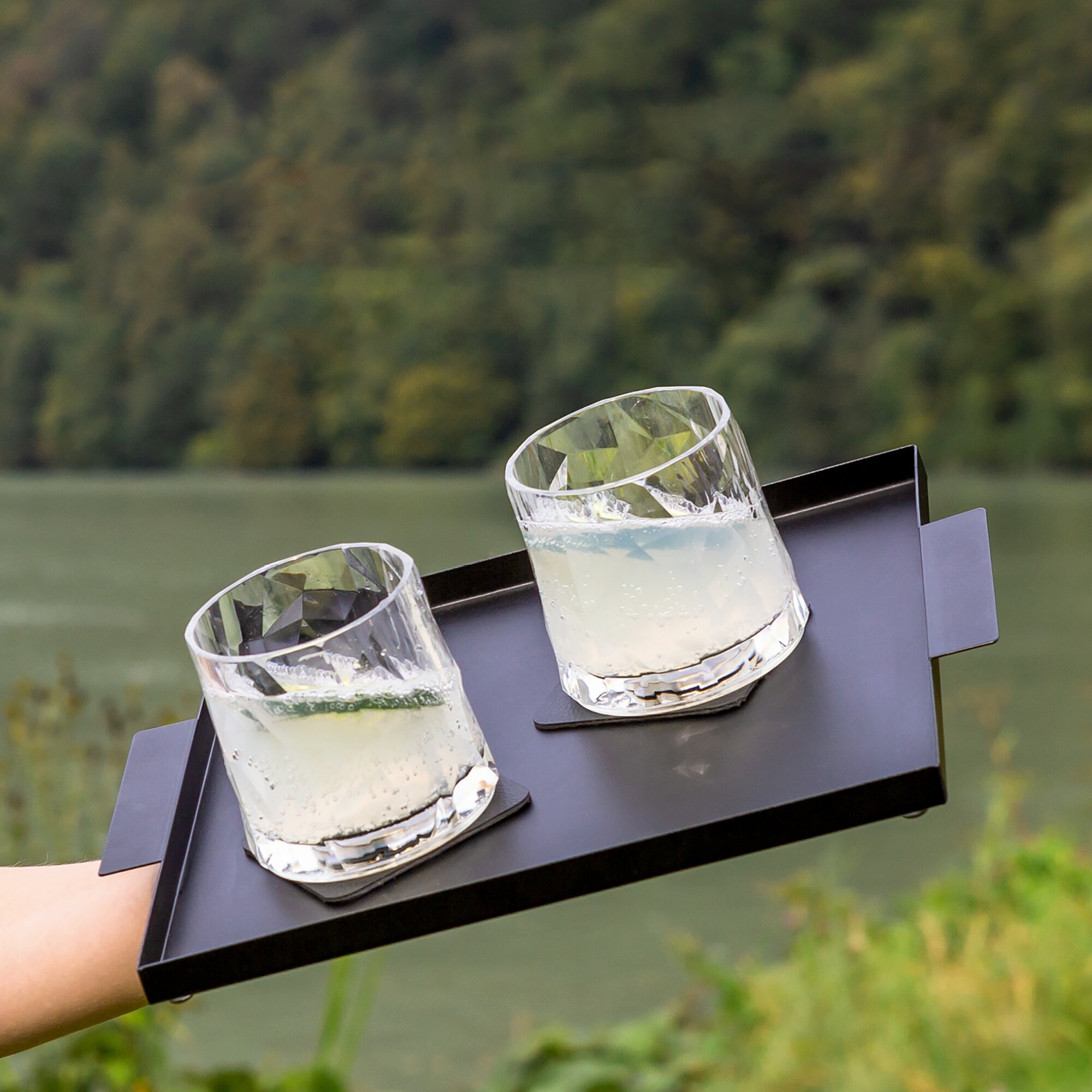 Magnet-Kunststoffgläser, Whisky