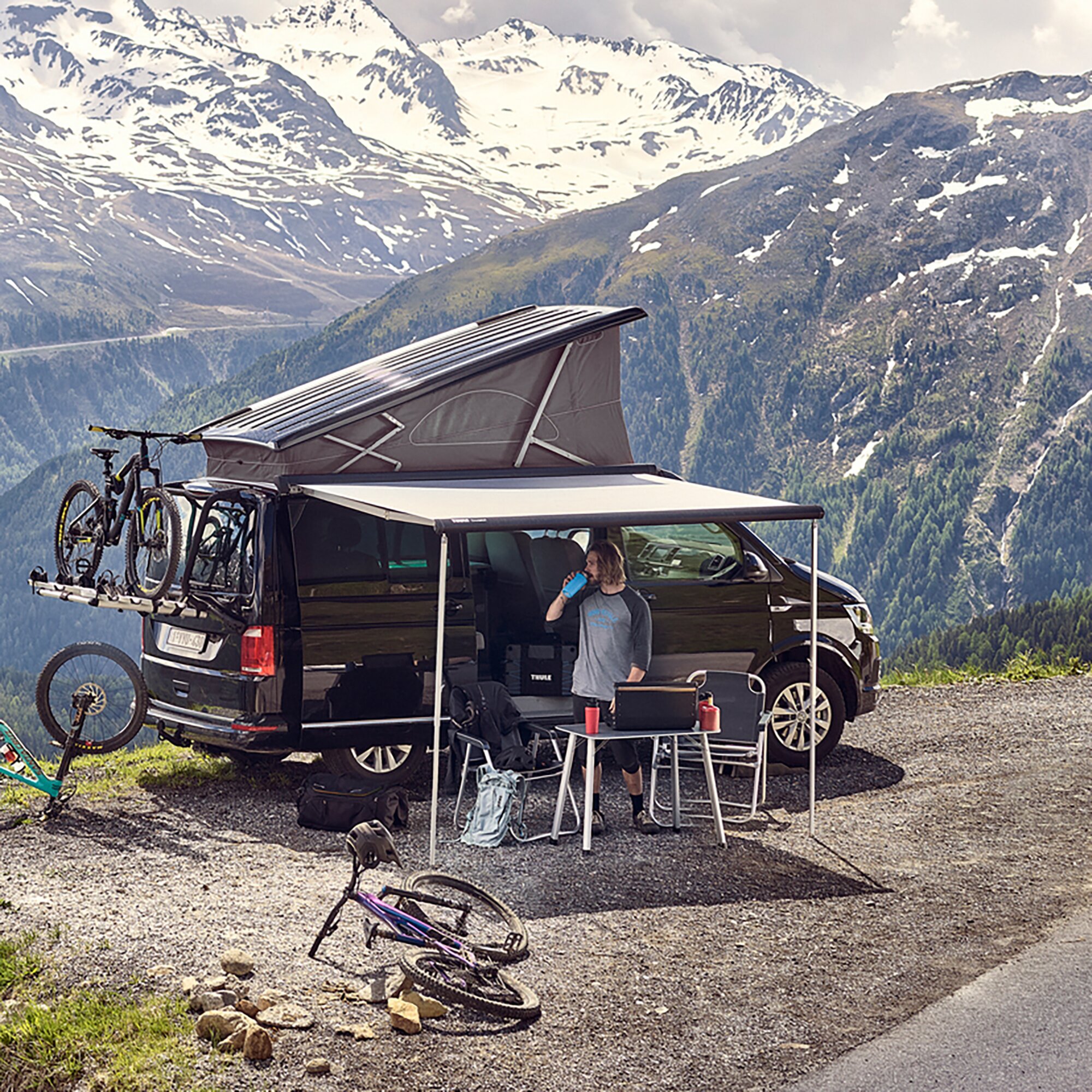 Markise Thule 4200, eloxiert, 3 m