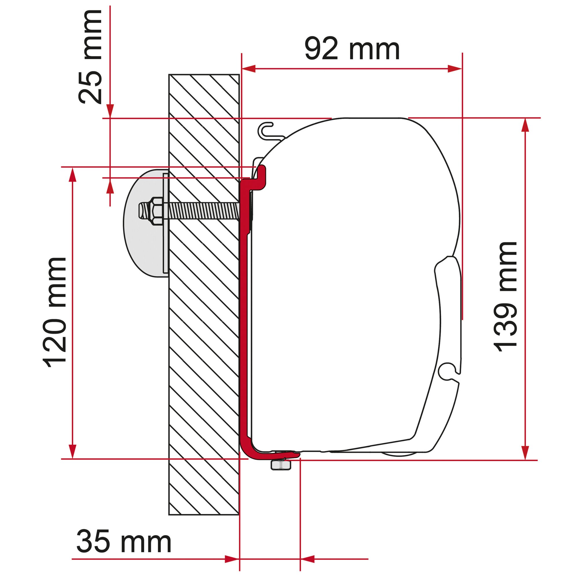 Universaladapter Kit S 120 optional