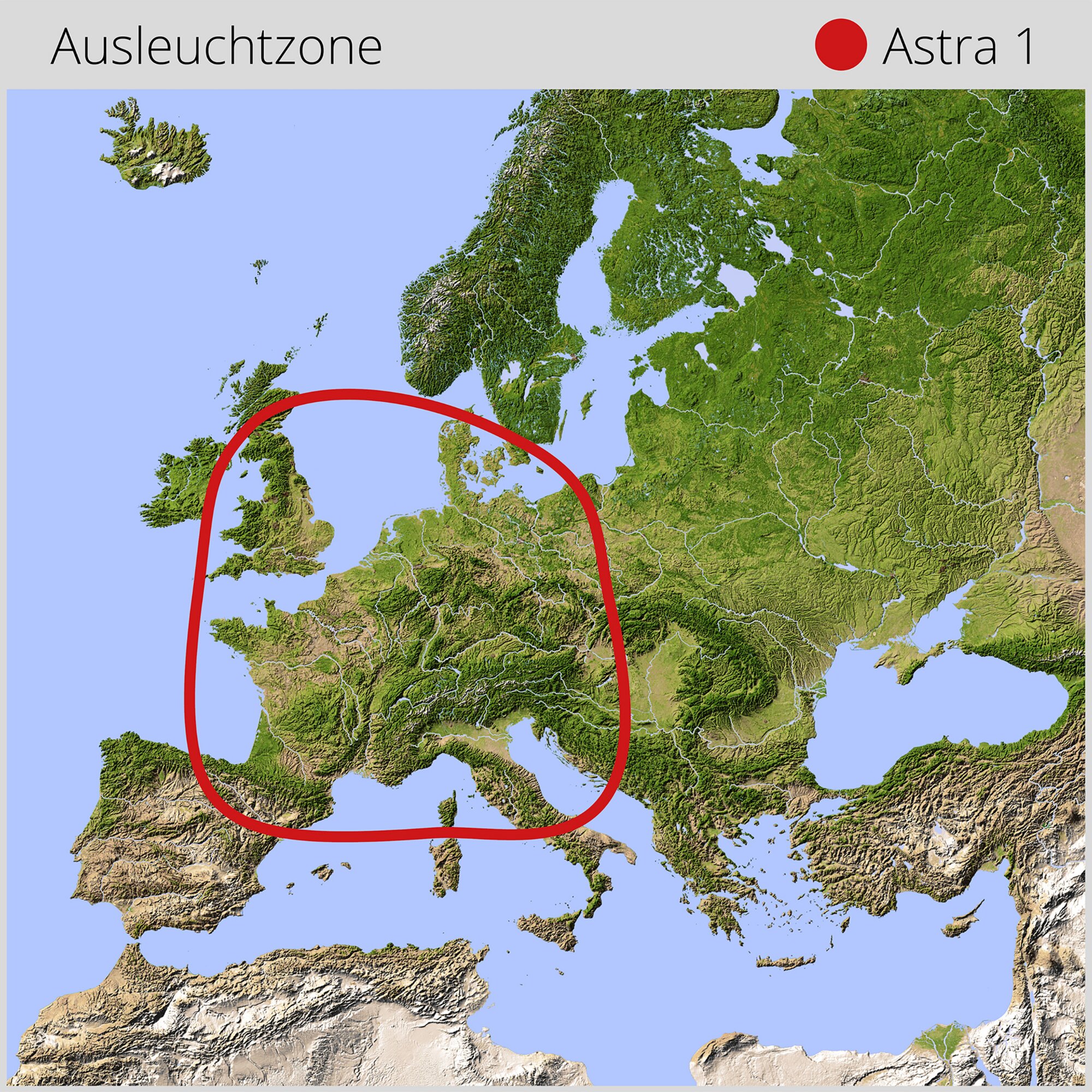 Sat-Anlage Campingman Portable Eco 2, graphitgrau