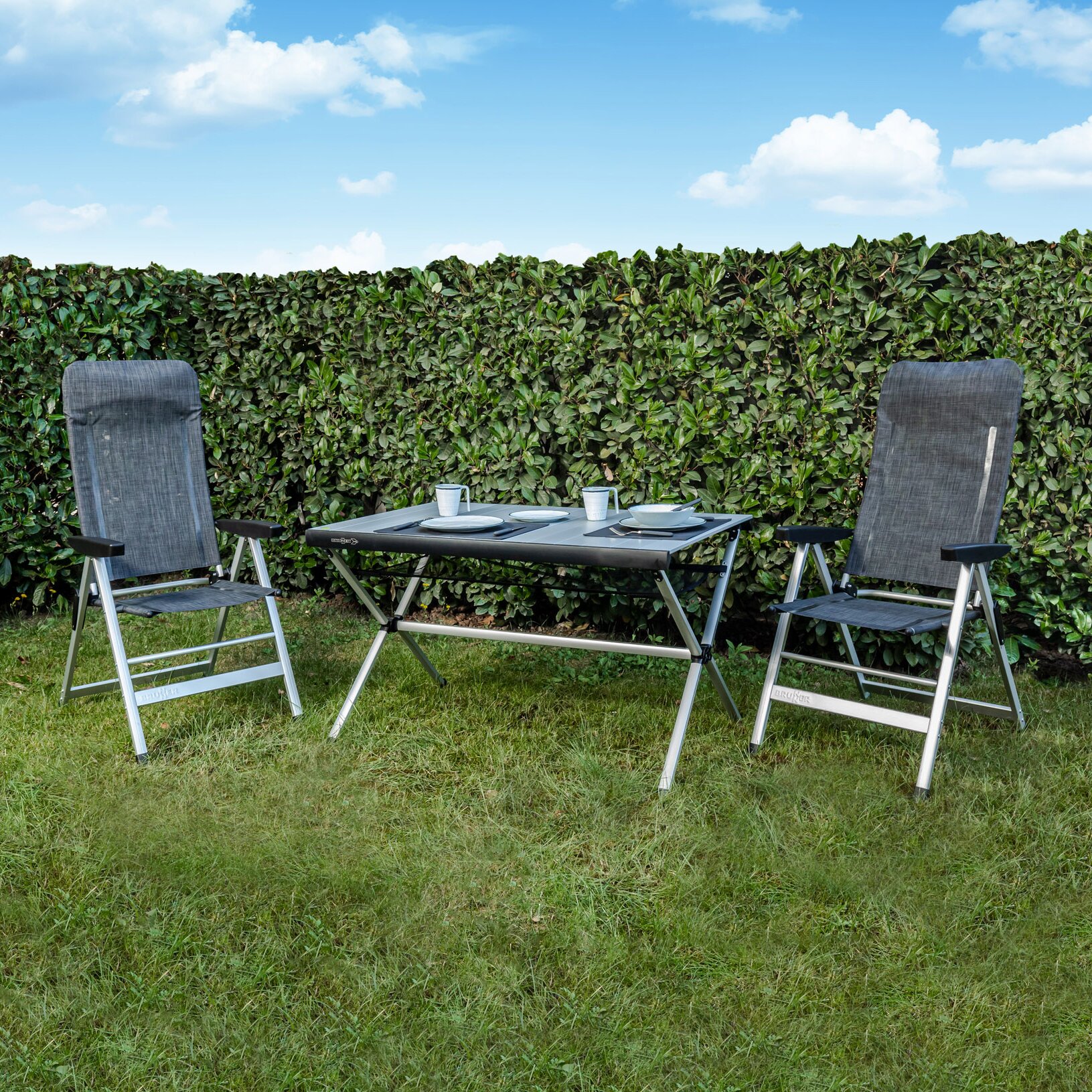 Campingstuhl Skye Syntex Plus, anthrazit