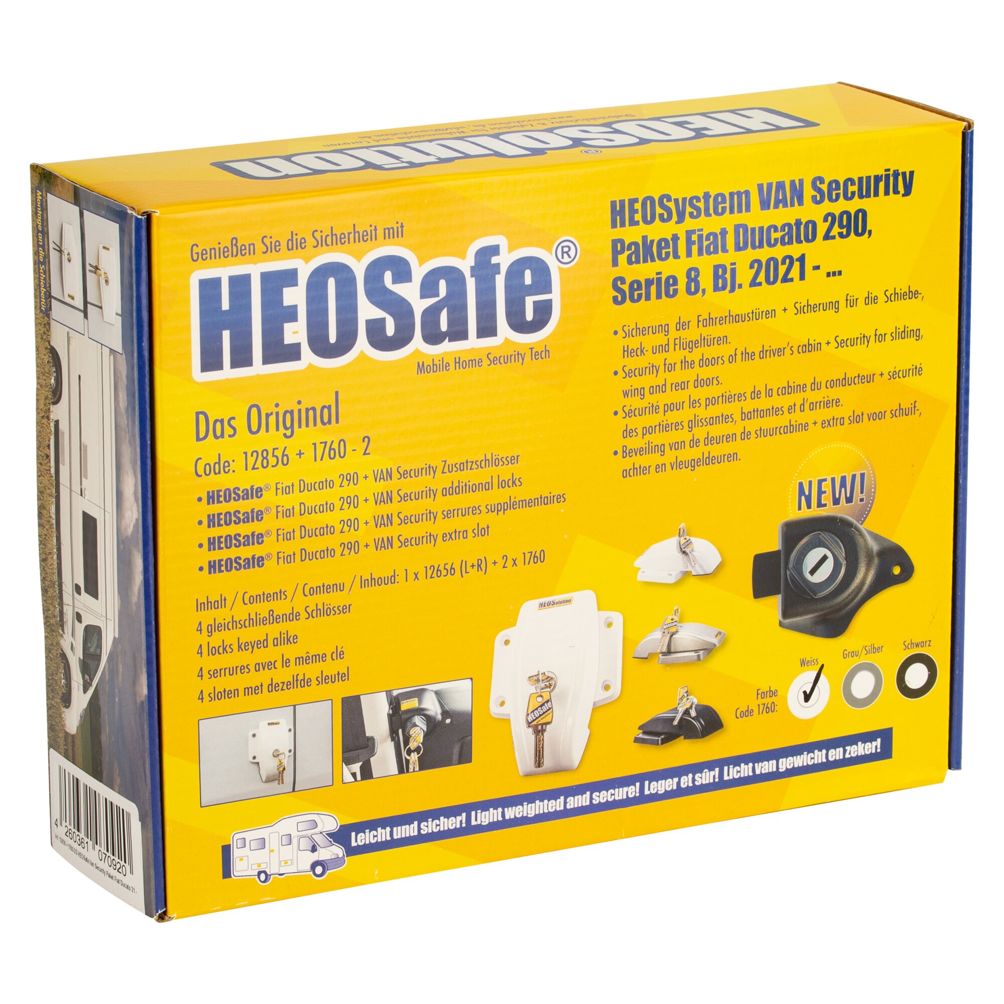 HEOSafe® Van Security Paket Fiat Ducato ab 09/2021