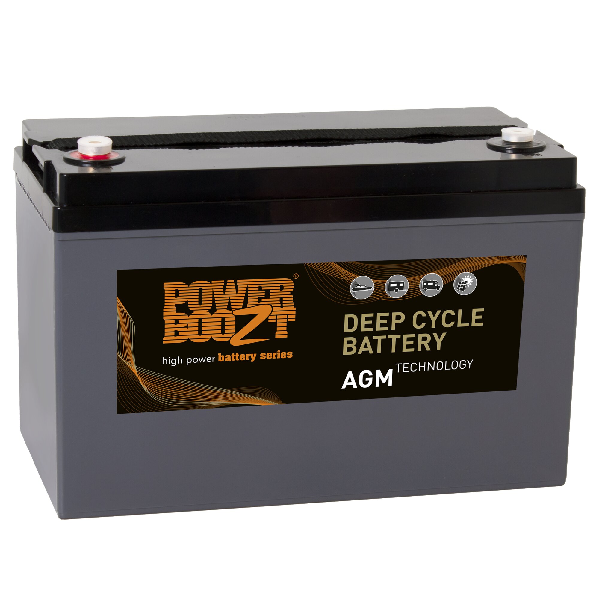 AGM Batterie Powerboozt Deep Cycle