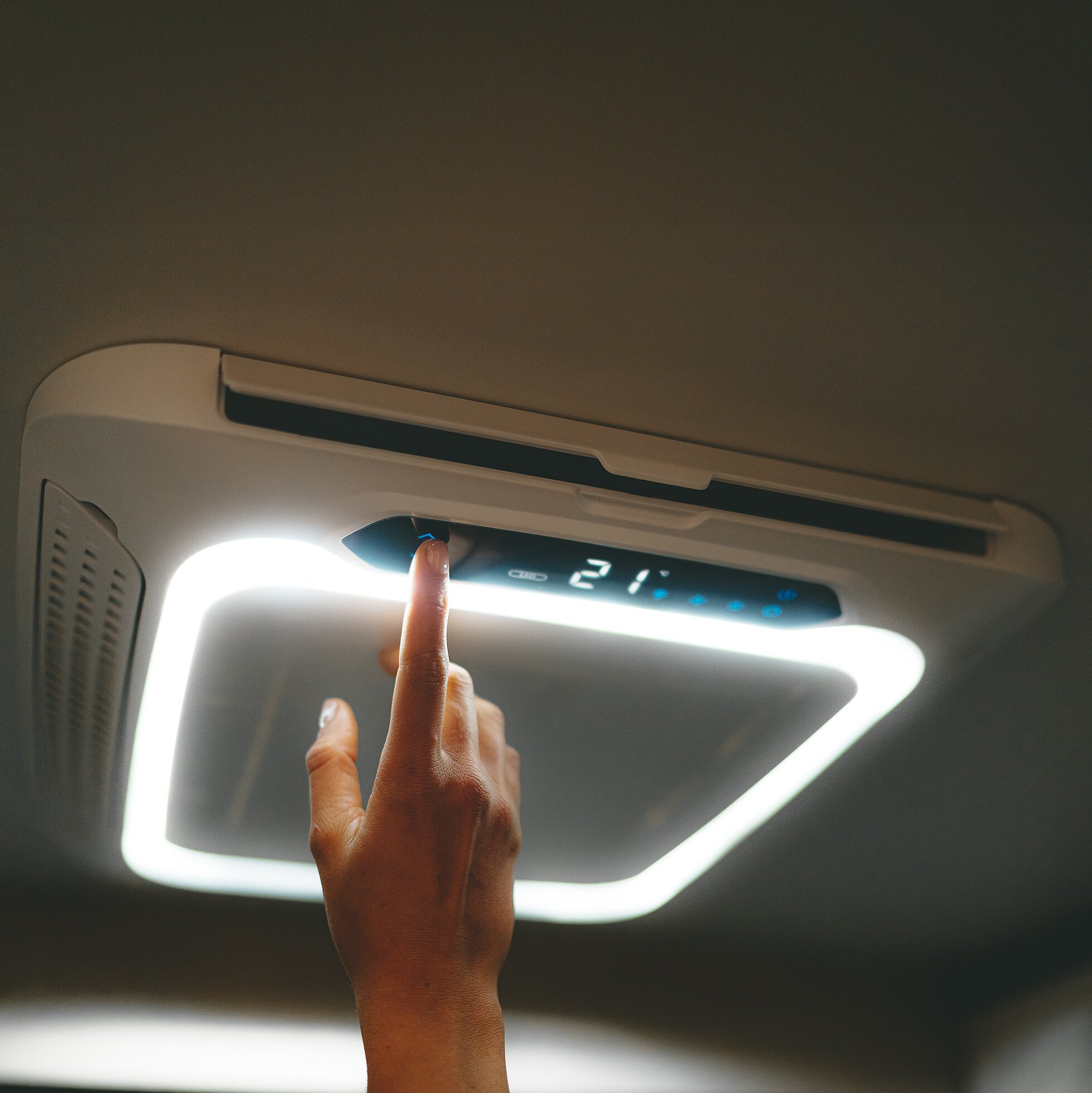 Luftverteiler Ringlight für Klimaanlage indelB Plein-Aircon, 12 Volt Luftverteiler Ringlight für Klimaanlage indelB Plein-Aircon, 12 Volt