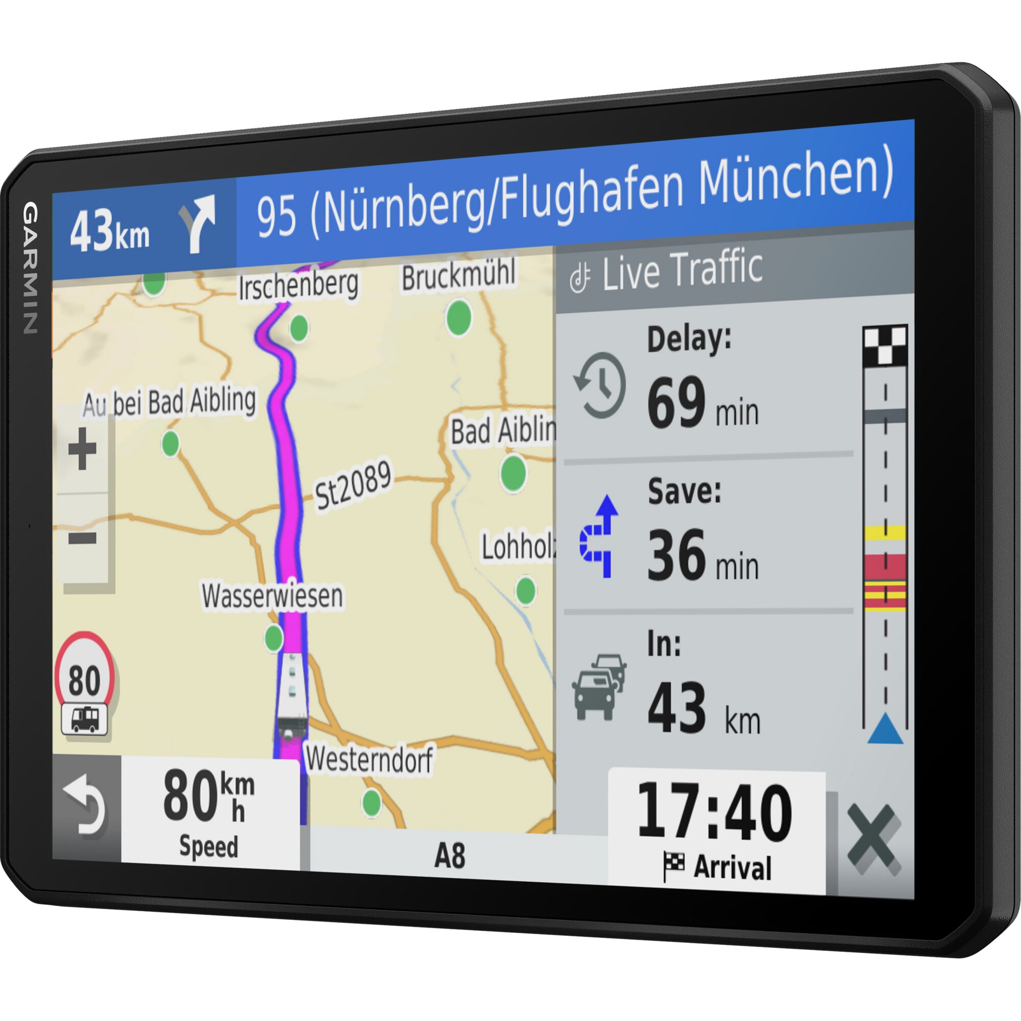Bedienteil Garmin VIEO RV, 8" (20,3 cm)