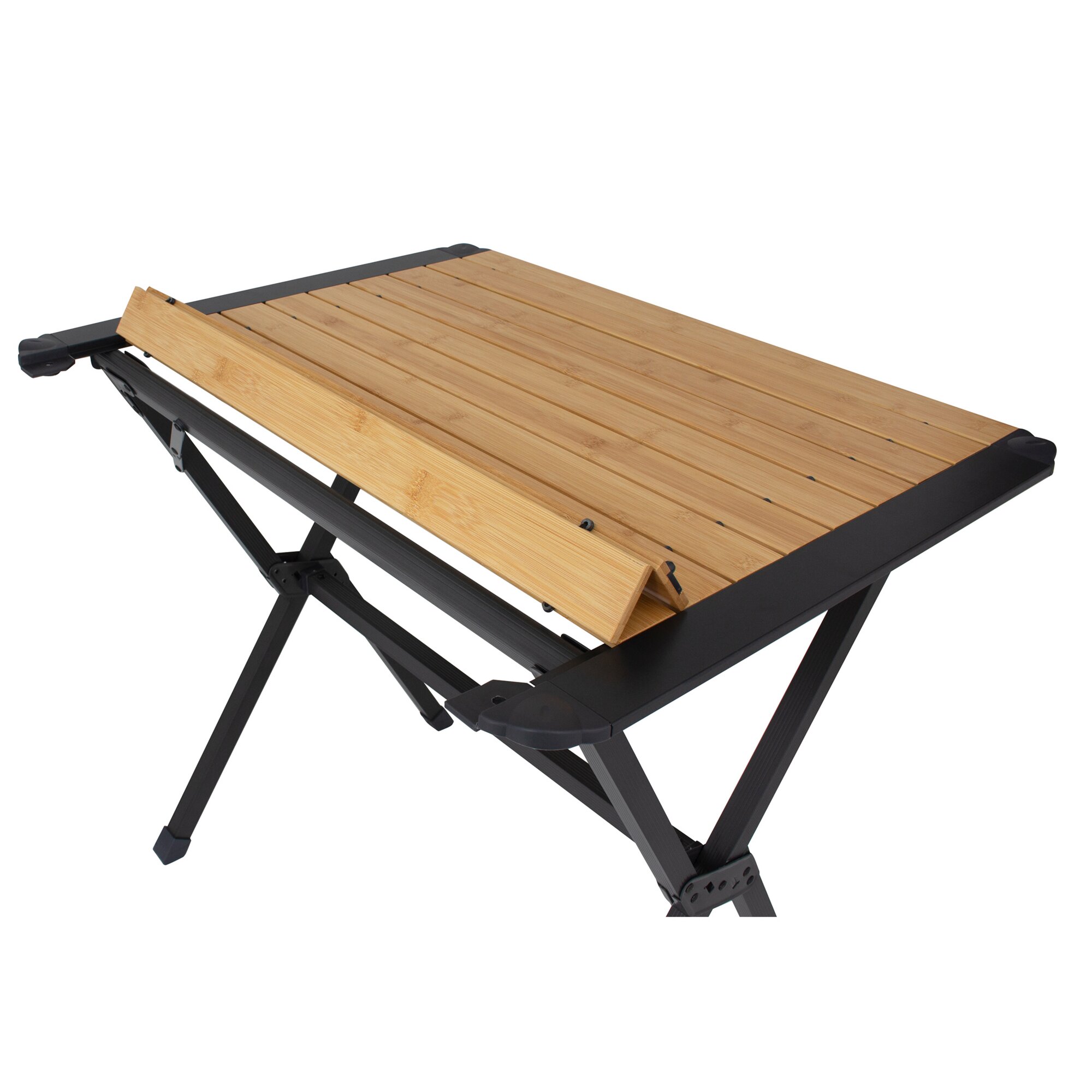 Bambus Rolltisch Chambery, 80 x 70 cm