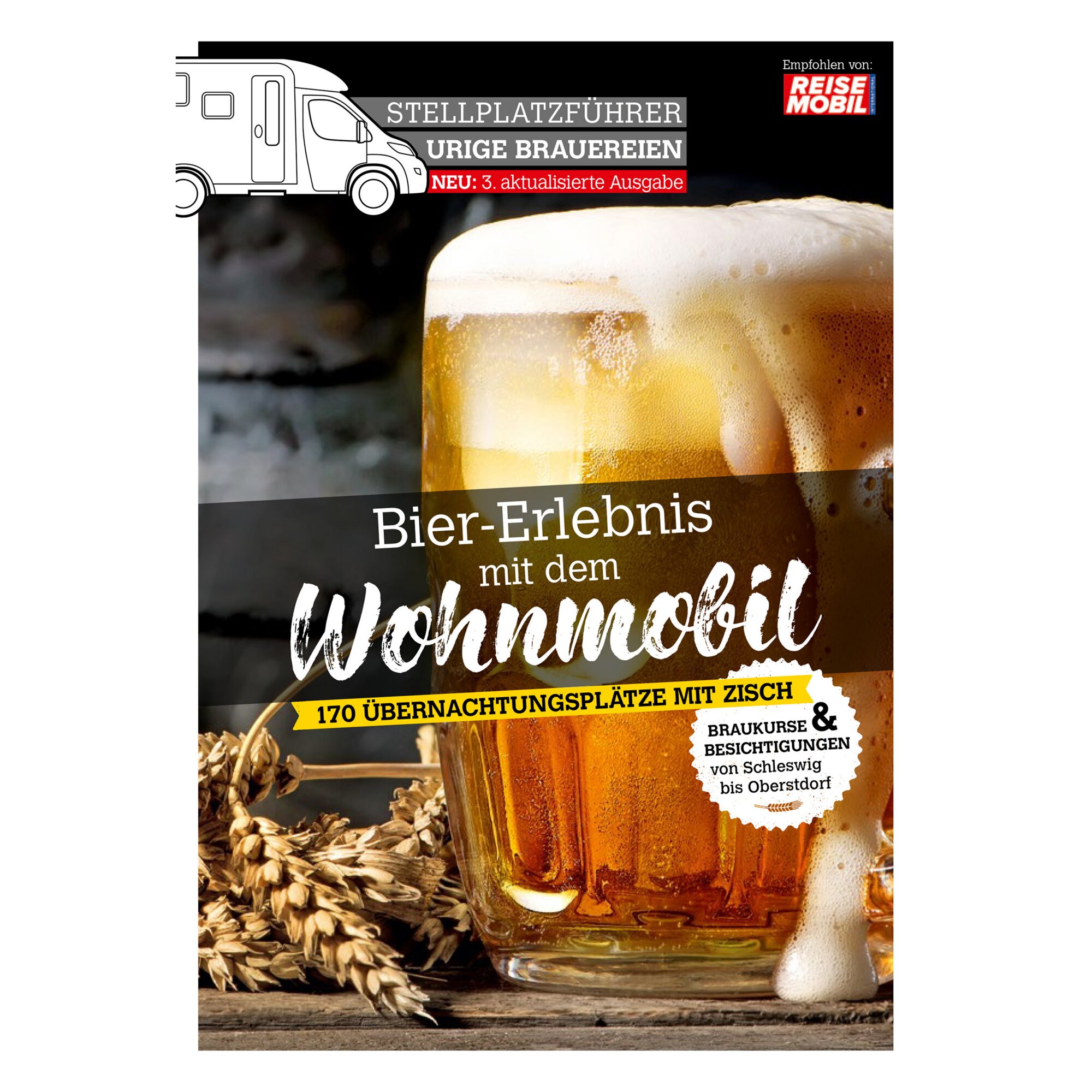 Stellplatzführer urige Brauereien mit dem Wohnmobil