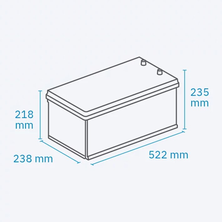 Natrium Batterie NaC 200 BT, 200 Ah