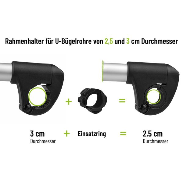 Befestigungskralle mit Strap, 27 cm