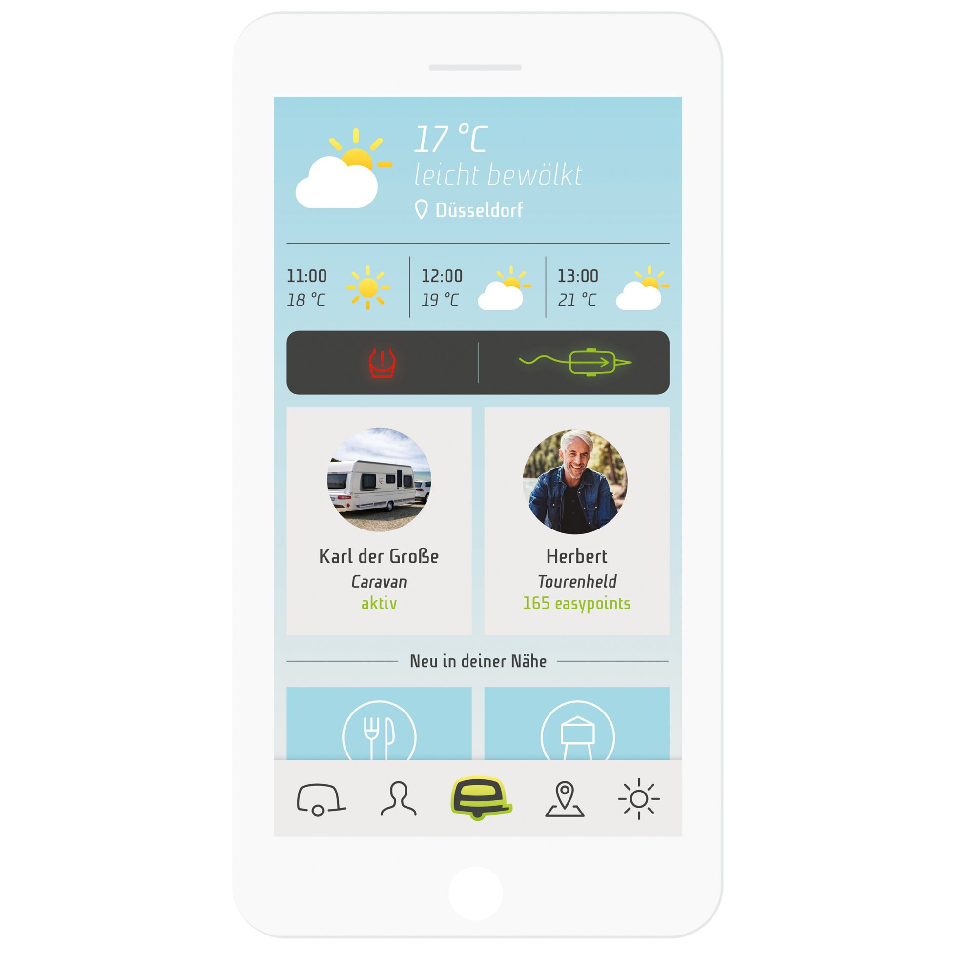 App-Steuerung für easydriver Rangierantriebe