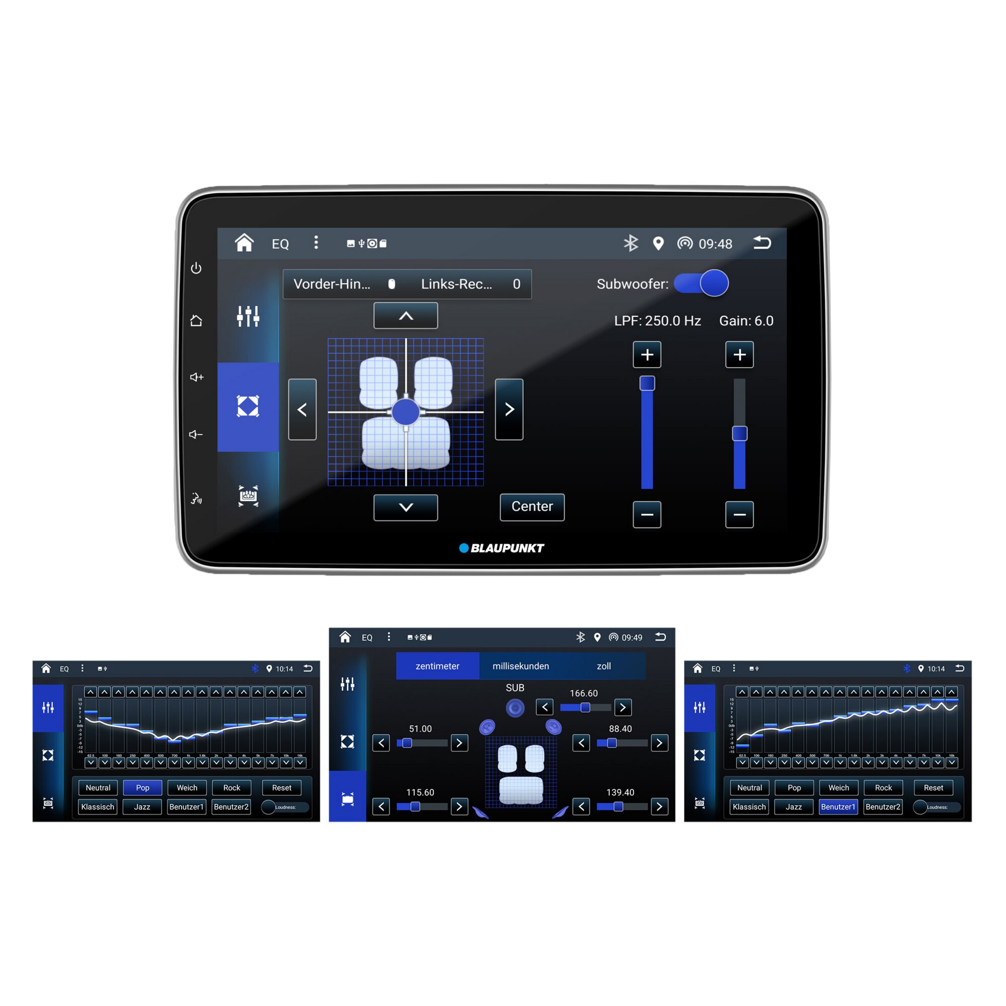 Navigationssystem Blaupunkt Hamburg 948 DAB