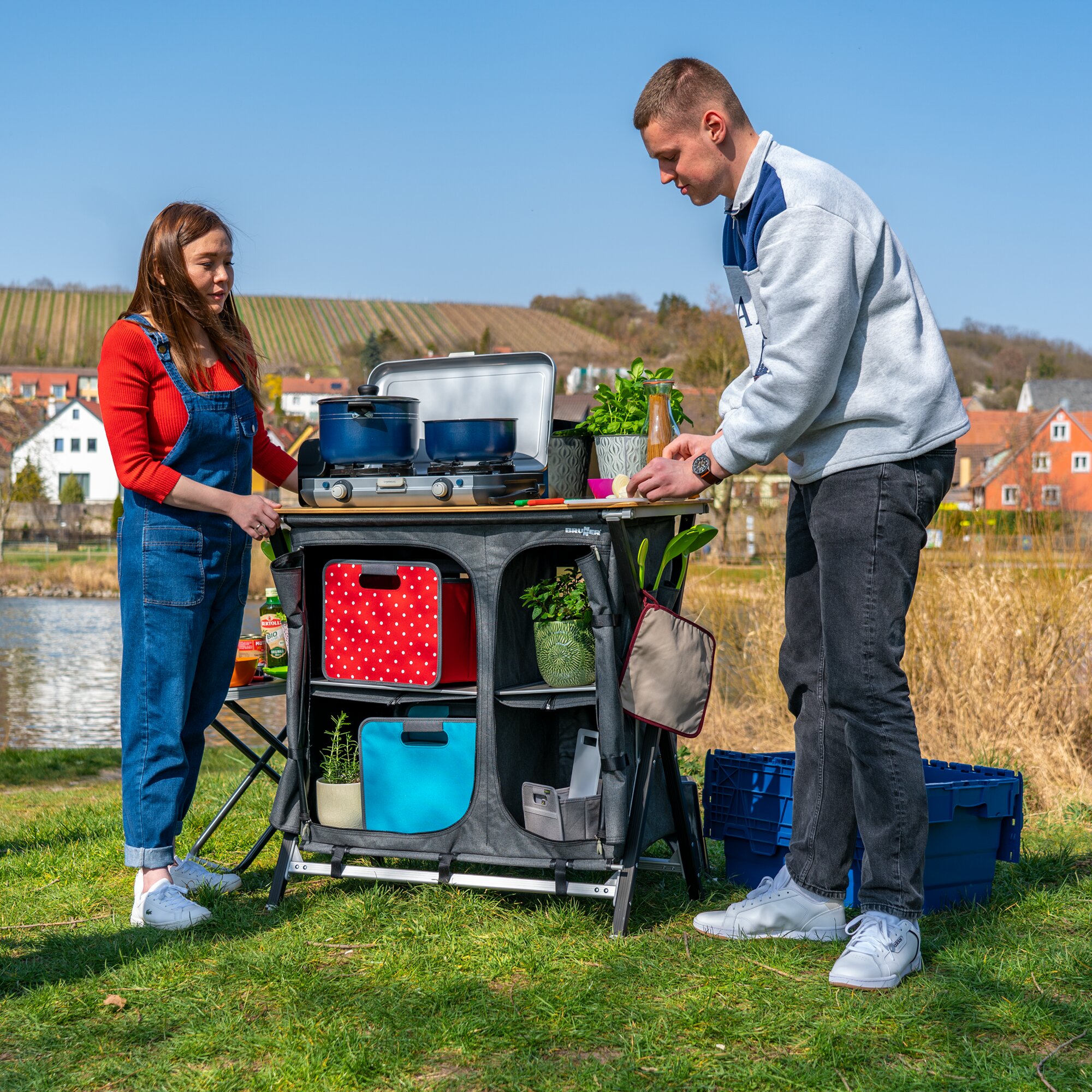 Gaskocher Camping Kitchen 2, Kartusche