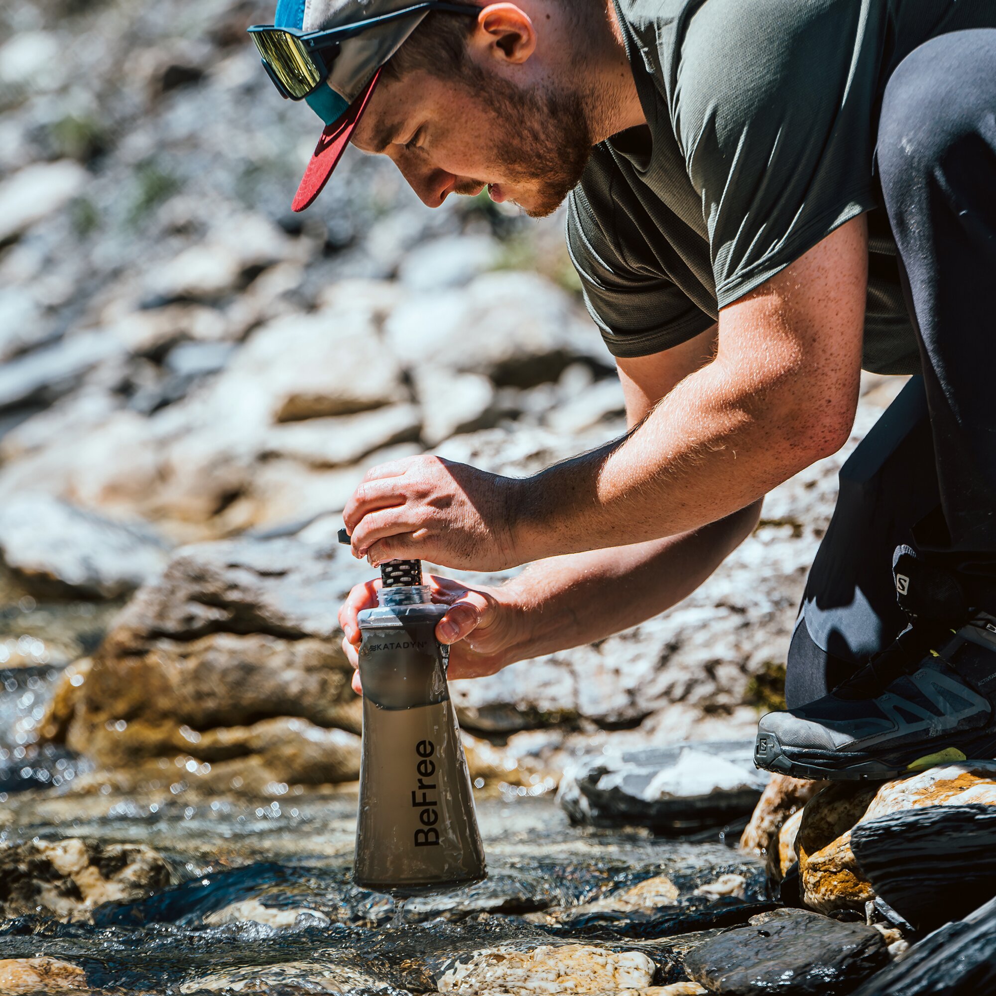 Filtersystem BeFree Filter AC, schwarz