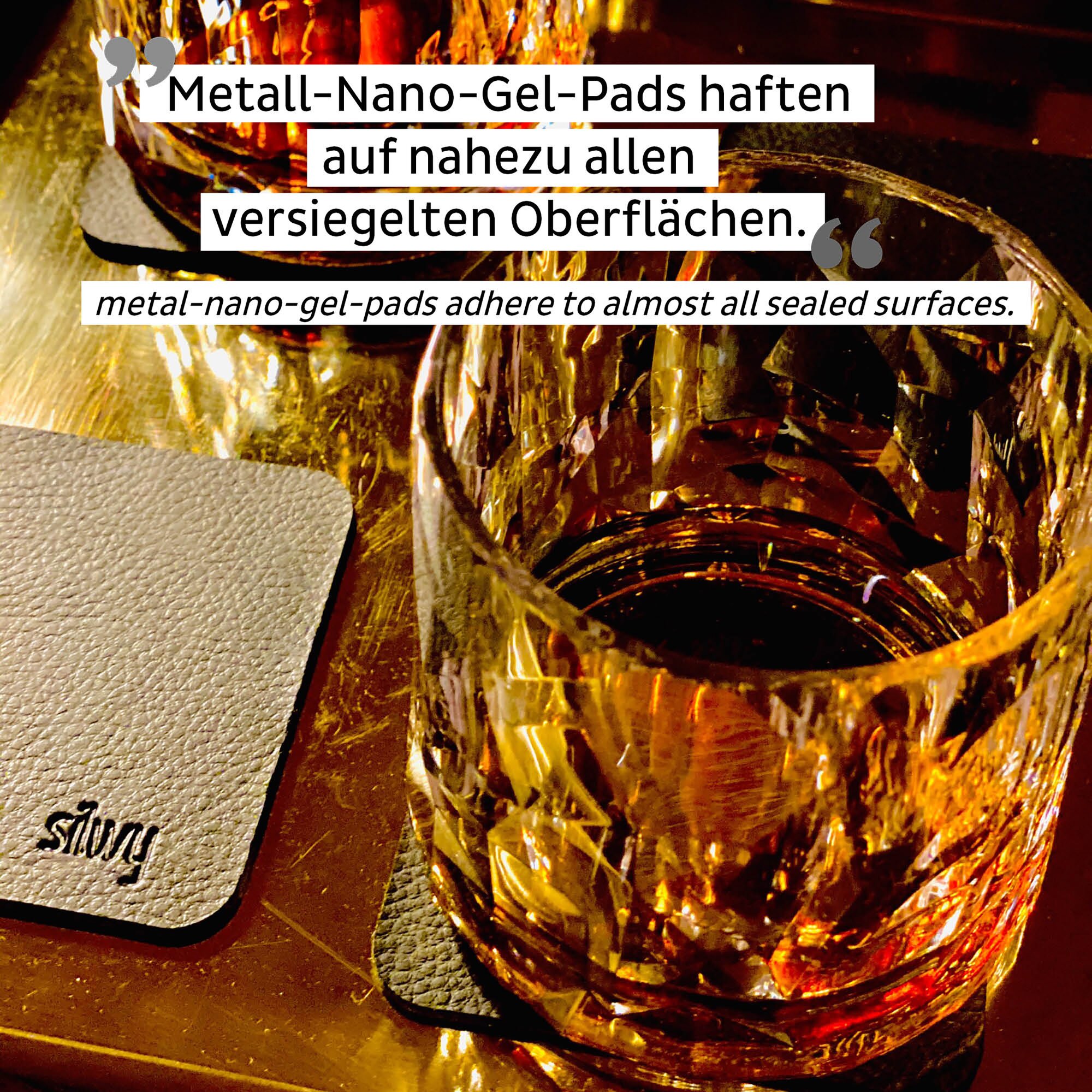 Magnet-Kunststoffgläser, Whisky