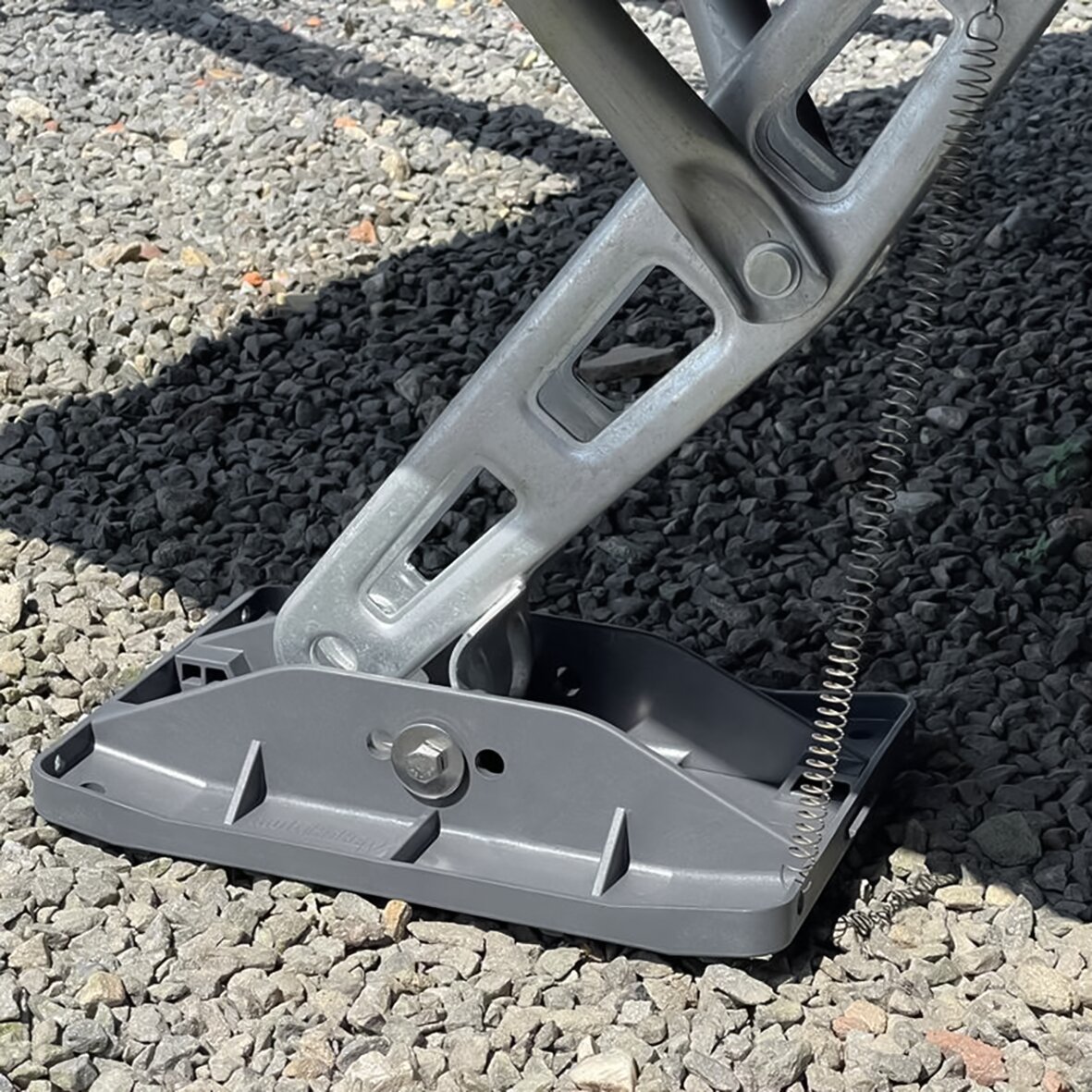 Abstützfuß Stützplatten 4er-Set