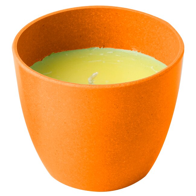 Citronella Kerze mit natürlichem Citronella-Öl, farblich sortiert