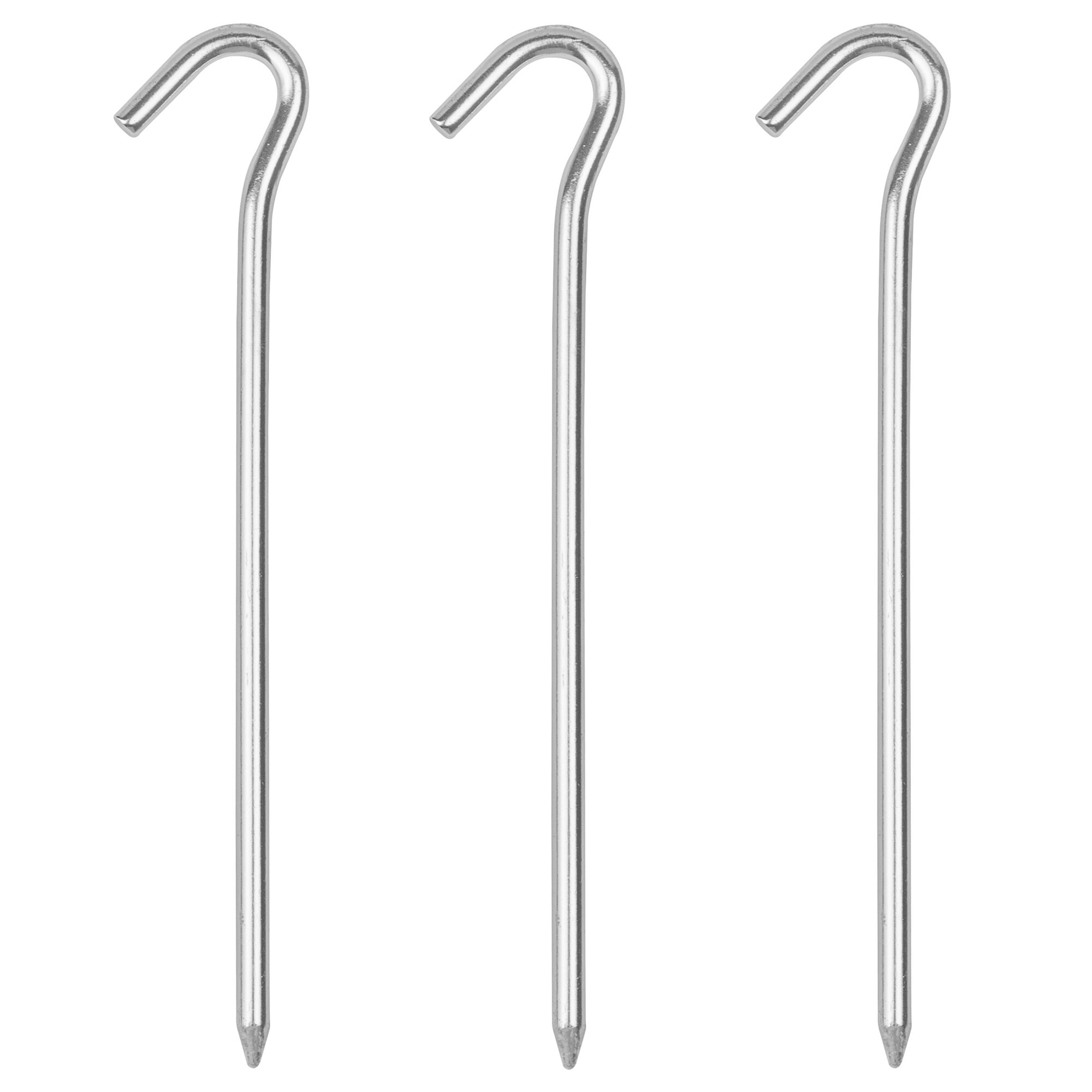 Erdnagel Alu, 18 cm, 3er-Set