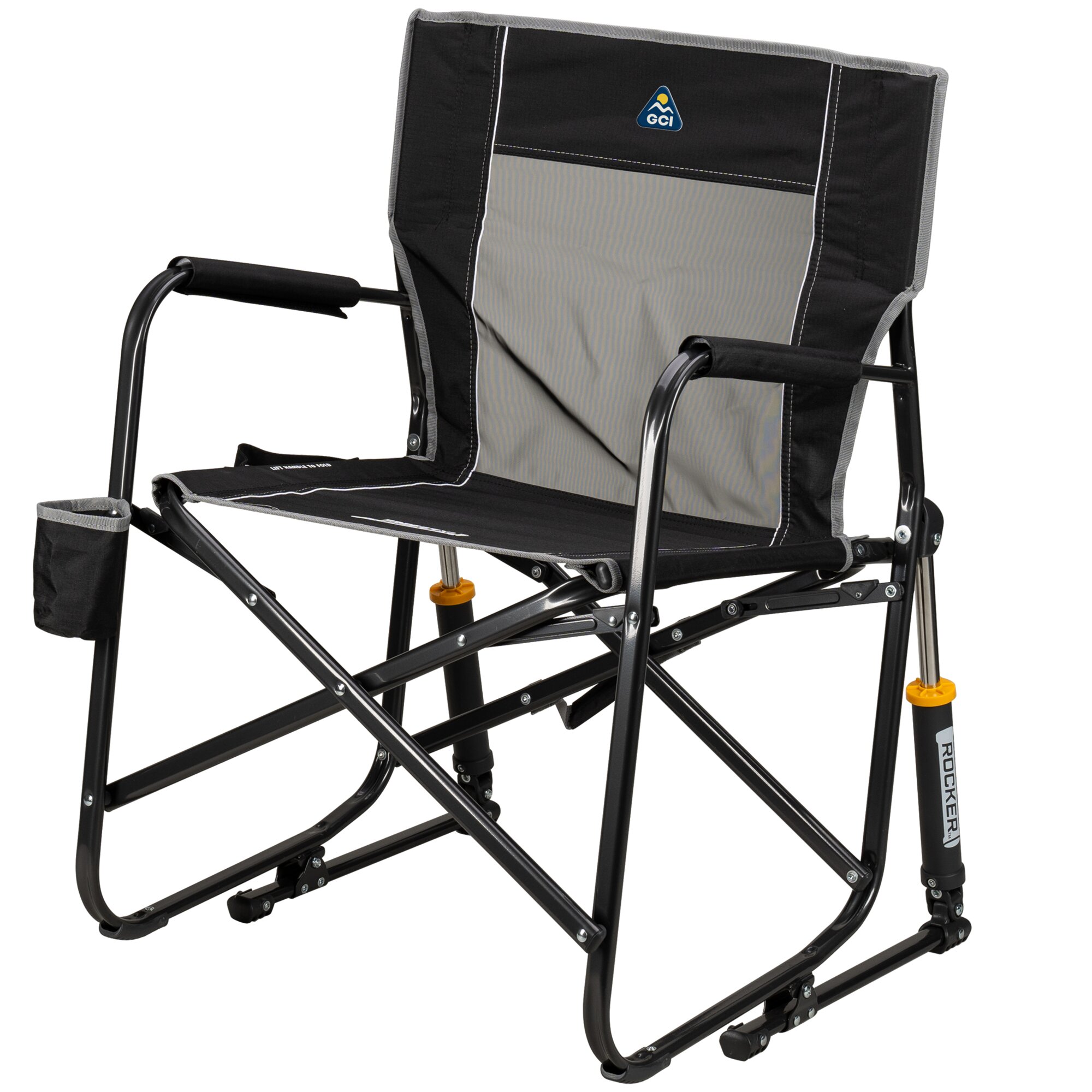 Camping-Schaukelstuhl Freestyle Rocker™, schwarz