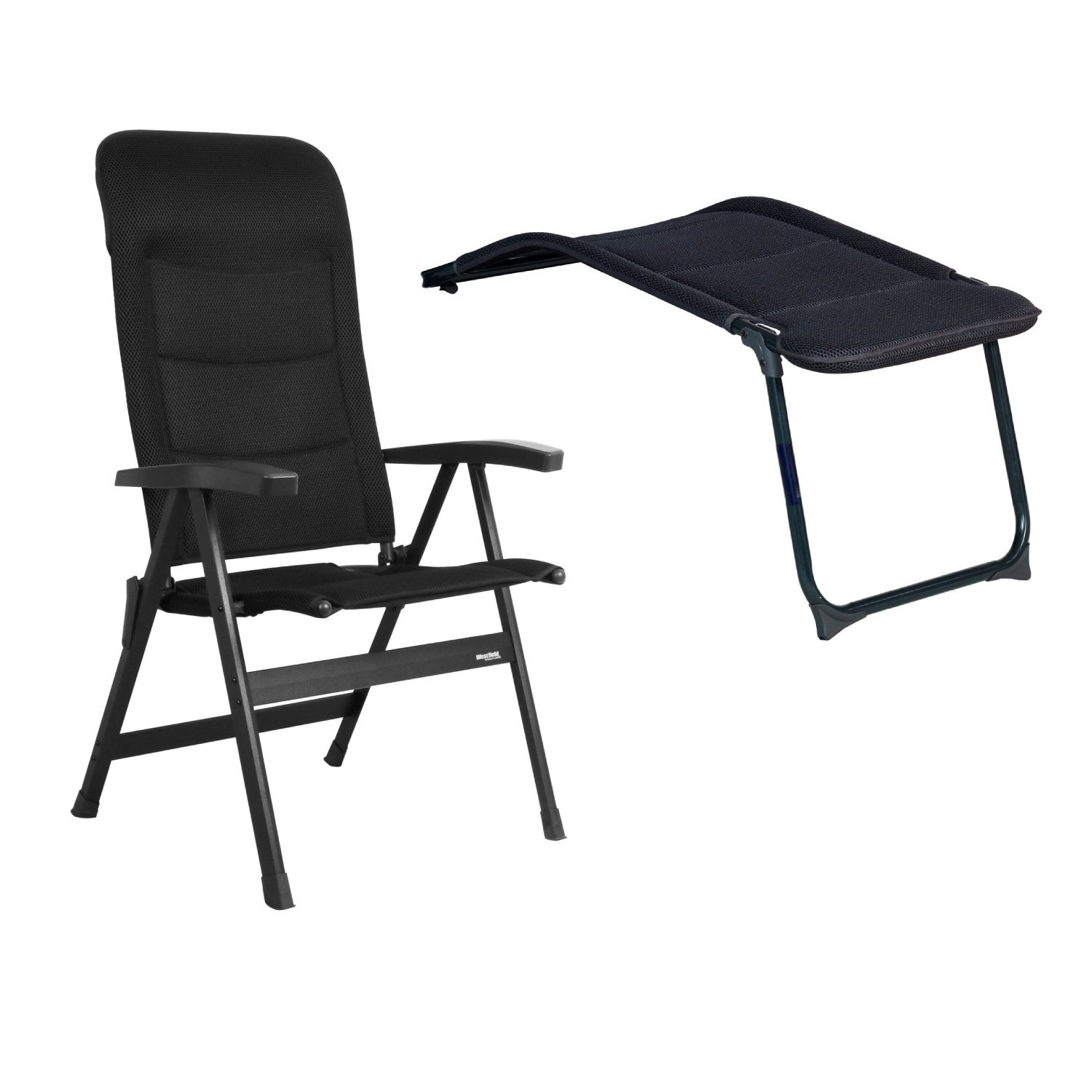 Campingstuhl Royal + Fußteil Set