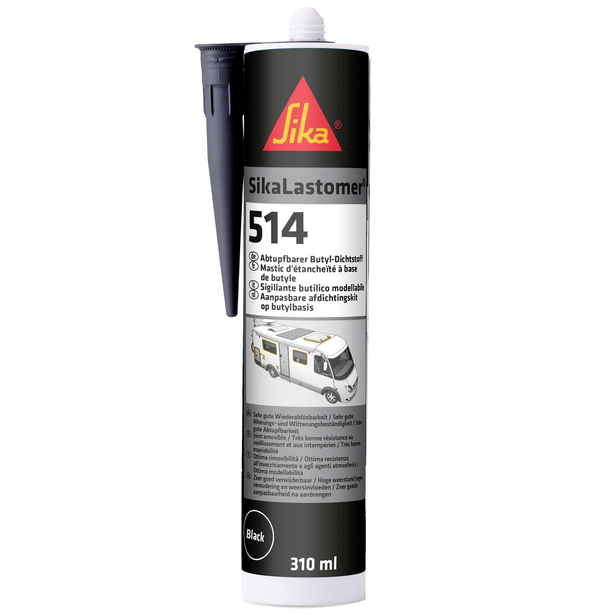 Butyl-Dichtstoff SikaLastomer®-514, schwarz