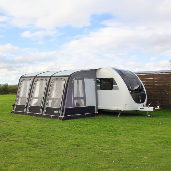 Teilzelt Opal Air für Reisemobile und Wohnwagen mit Hubdach, 390 cm