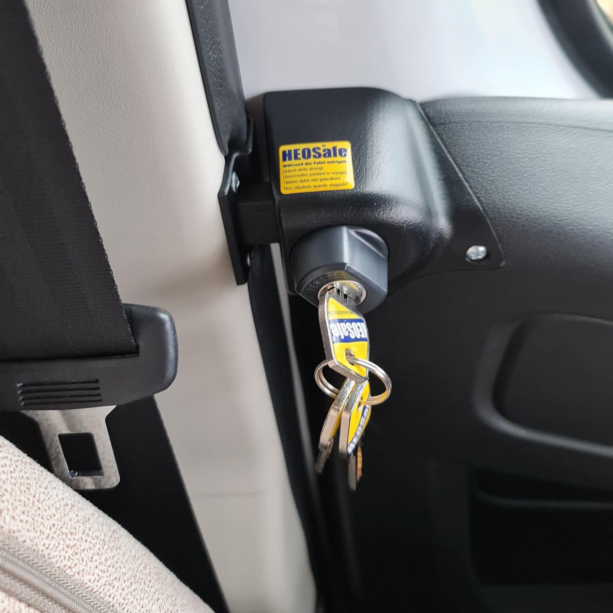 HEOSafe® Sicherheitspaket Van Security Paket Fiat Ducato ab 09/2021, silbergrau