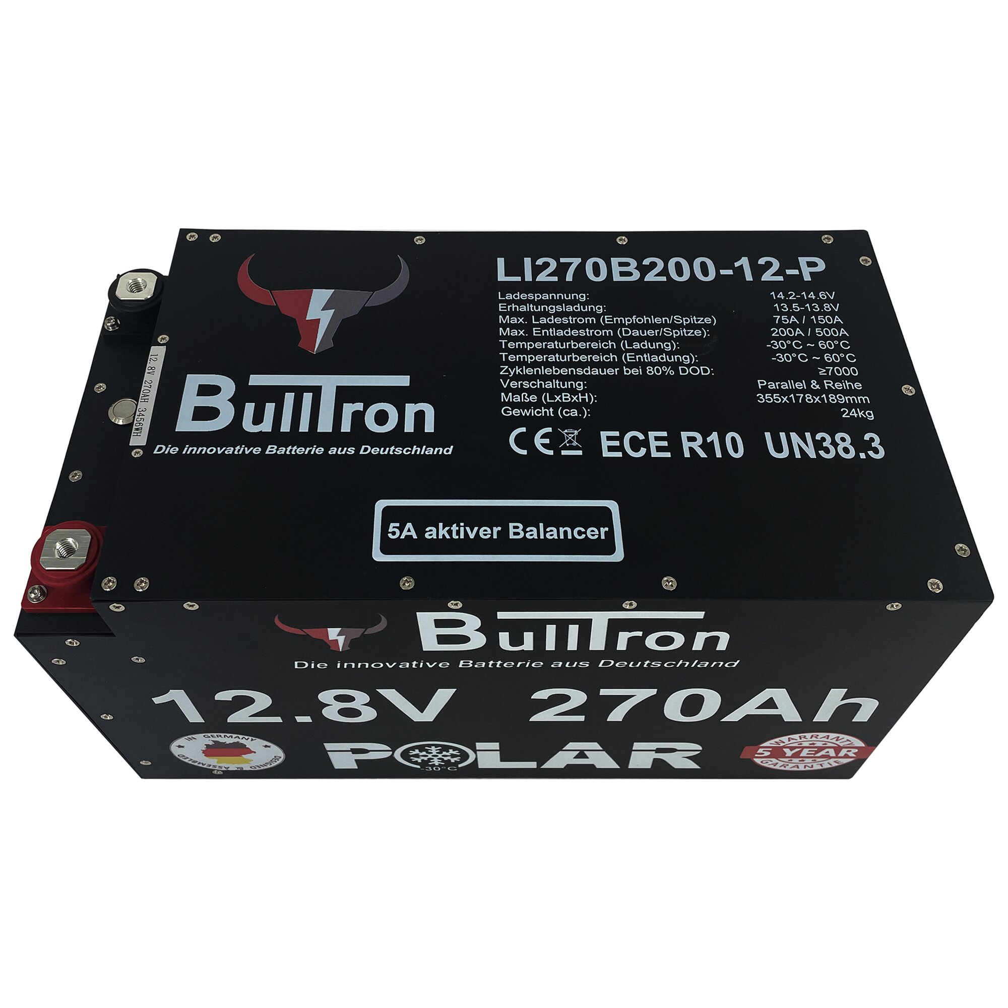 Lithium Batterie Polar, 270 Ah