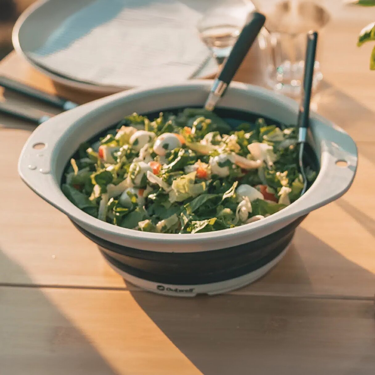 Schüssel faltbar, dunkelblau