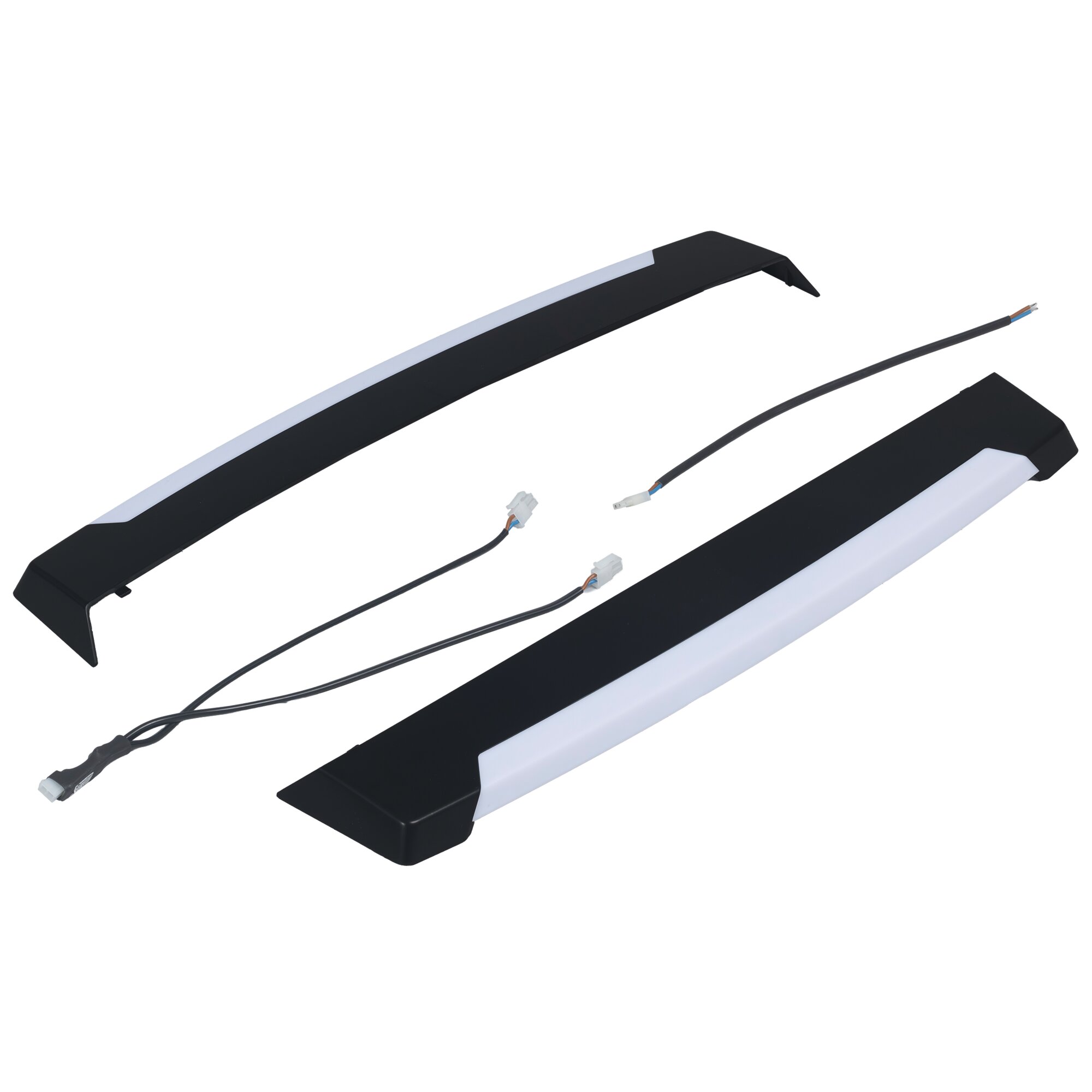 Seitenblenden mit LED VisionStar M, schwarz