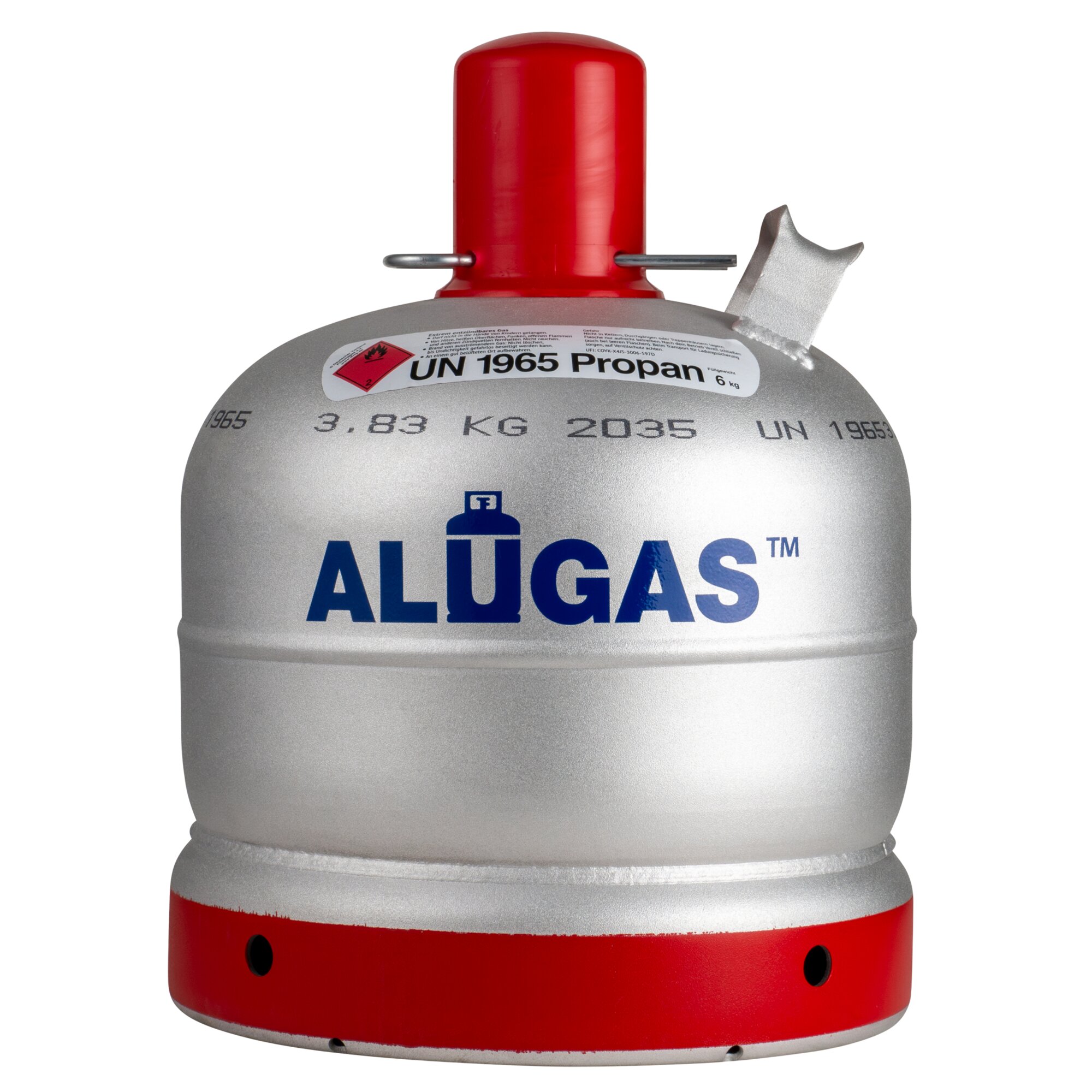 Alu-Gasflasche, 6 kg