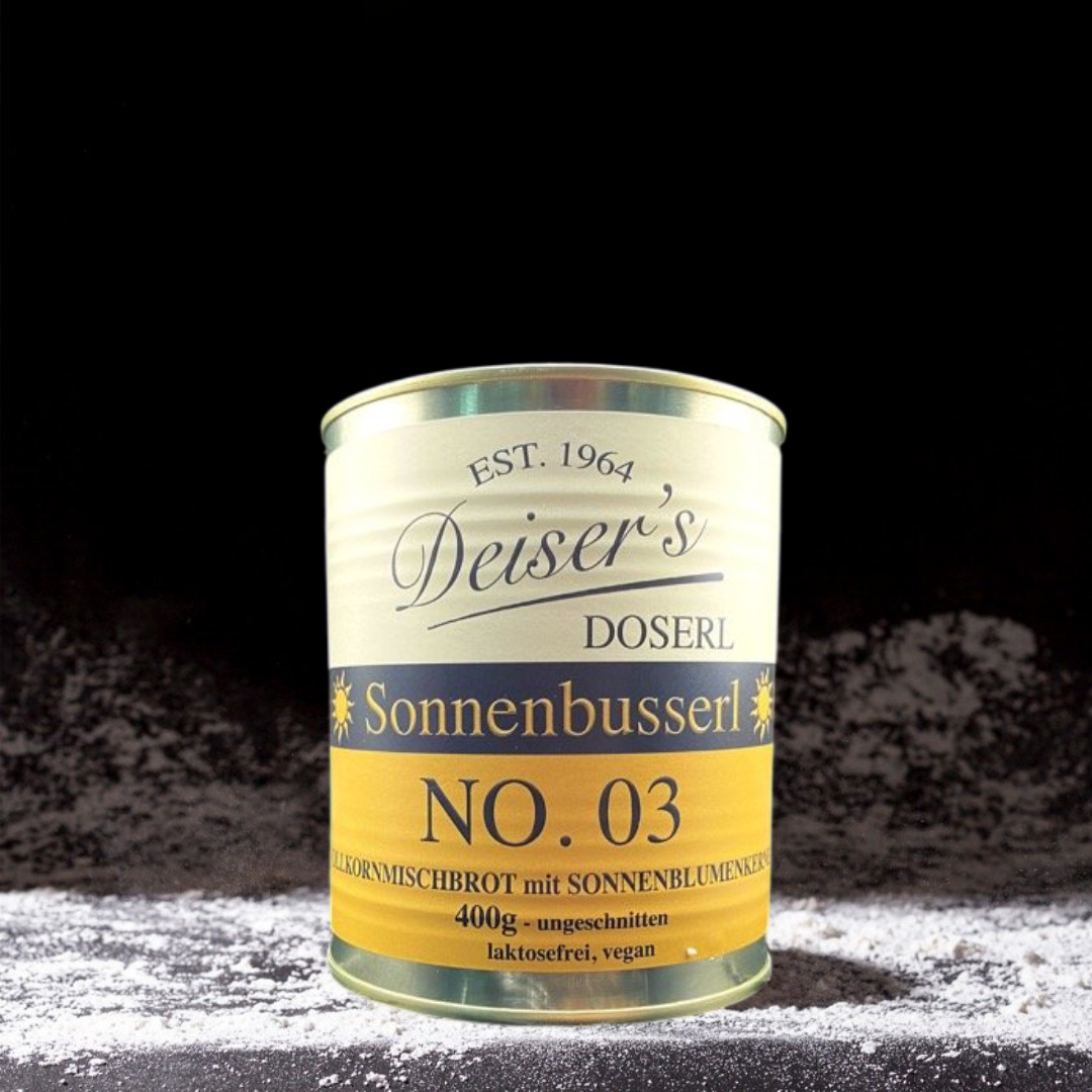 Deiser Vollkornmischbrot mit Sonnenblumenkernen - Karton (12 Dosen)