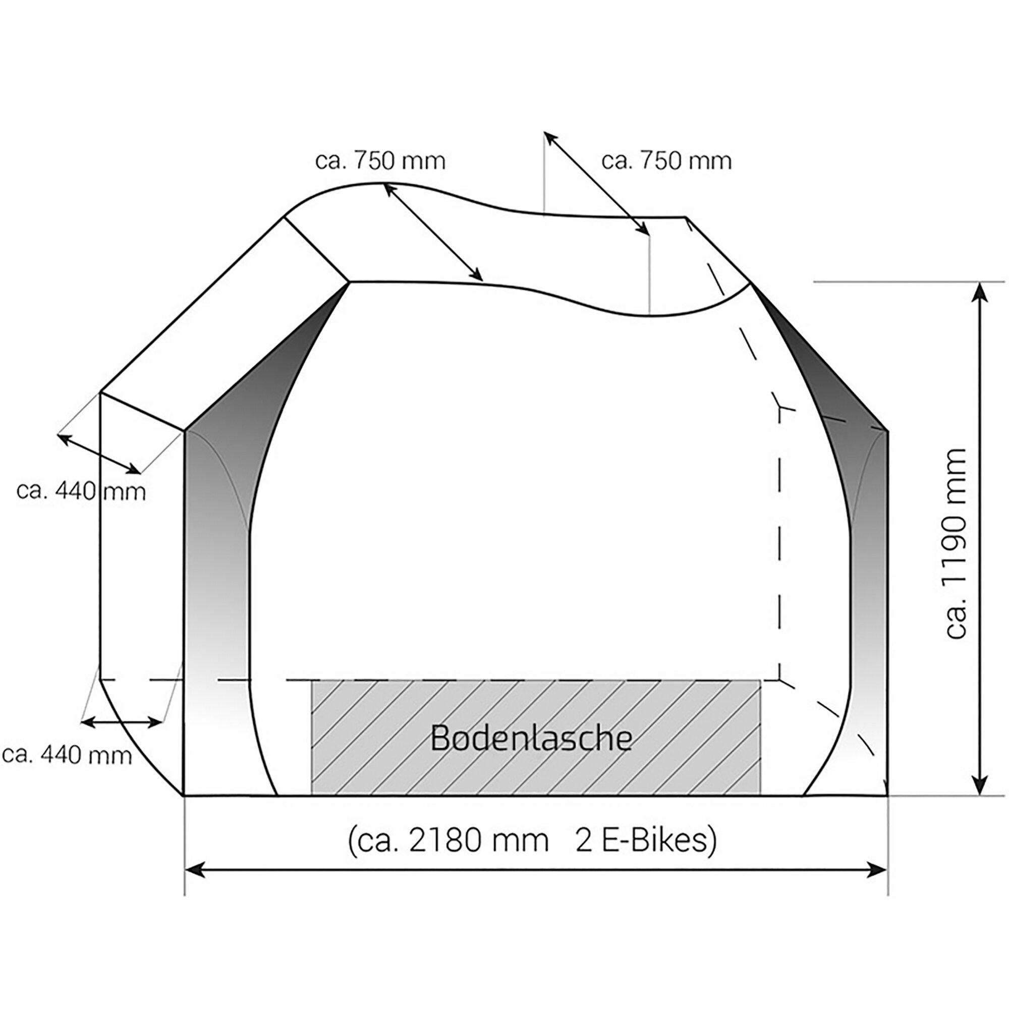 Fahrradschutzhülle Professional
