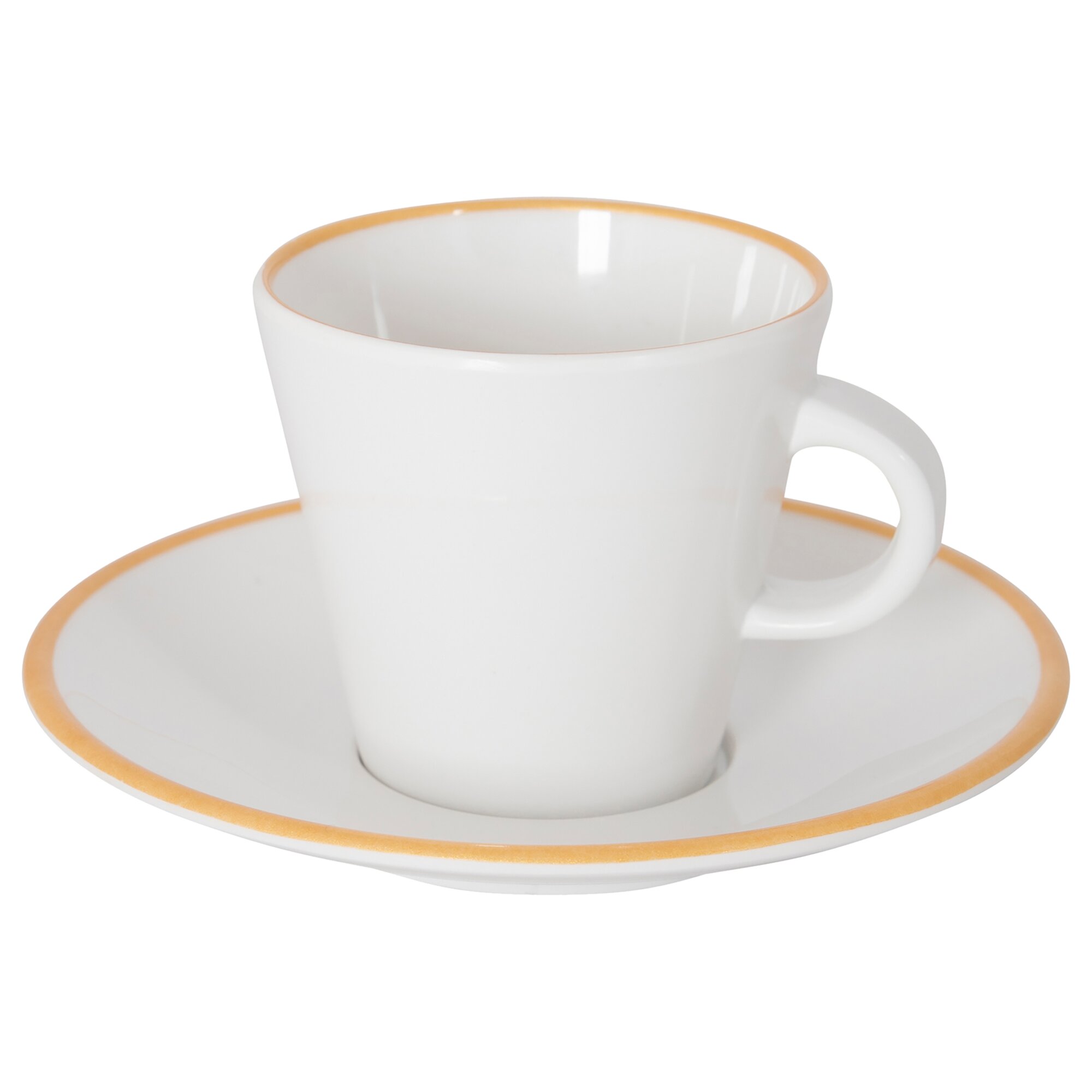 Espressoset Linea Line, gold