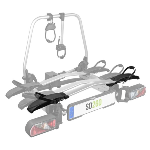 Erweiterung 3. Fahrrad SD260, silber