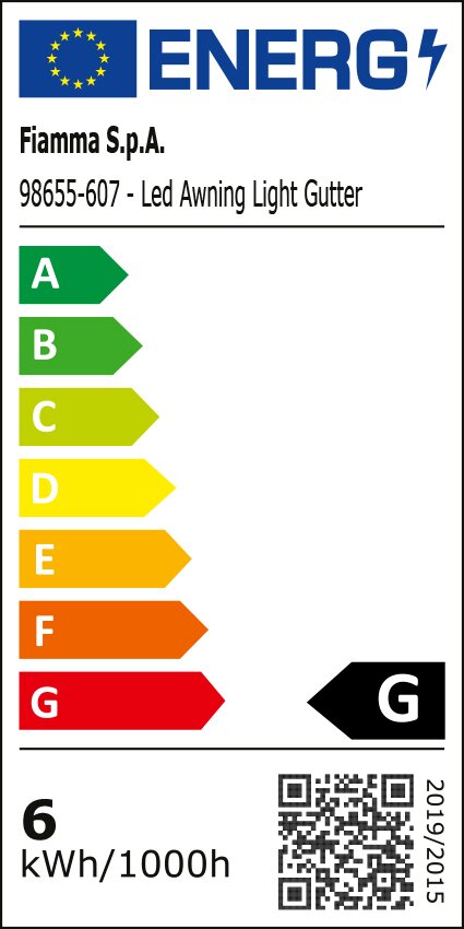 Erweiterungsleiste Kit LED Awning Case 50, schwarz