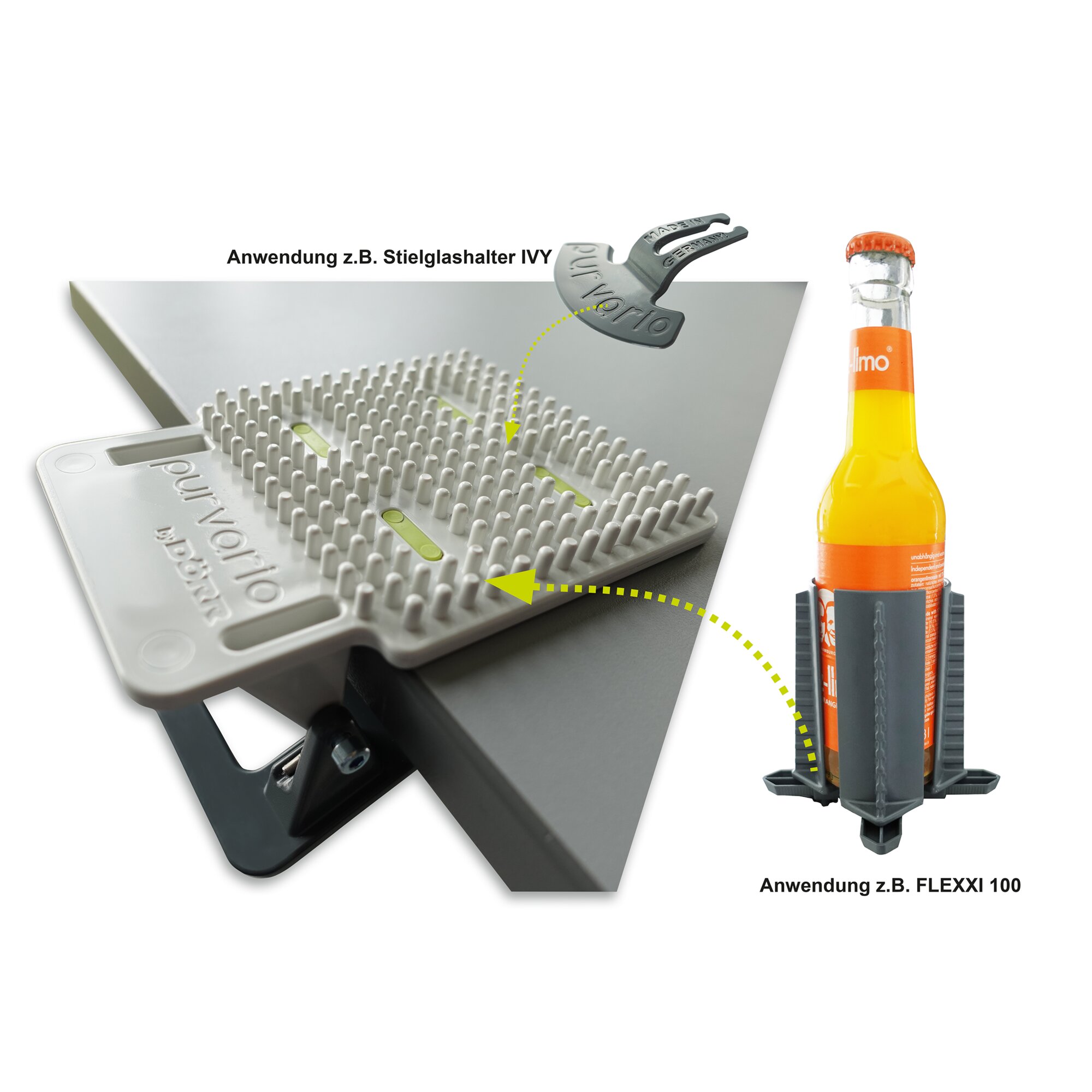 CLIP CLAP Getränkehalter/Tischklemmhalter CLIP CLAP Getränkehalter/Tischklemmhalter