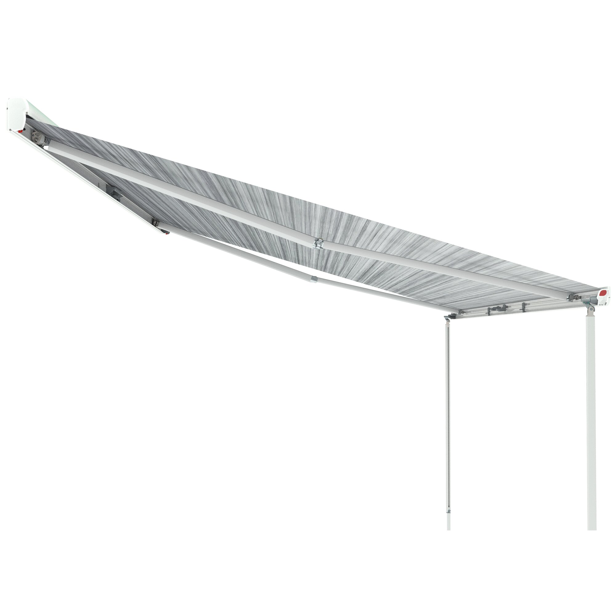 Markise F45 – polarweiß, 263 cm, Royal Grey