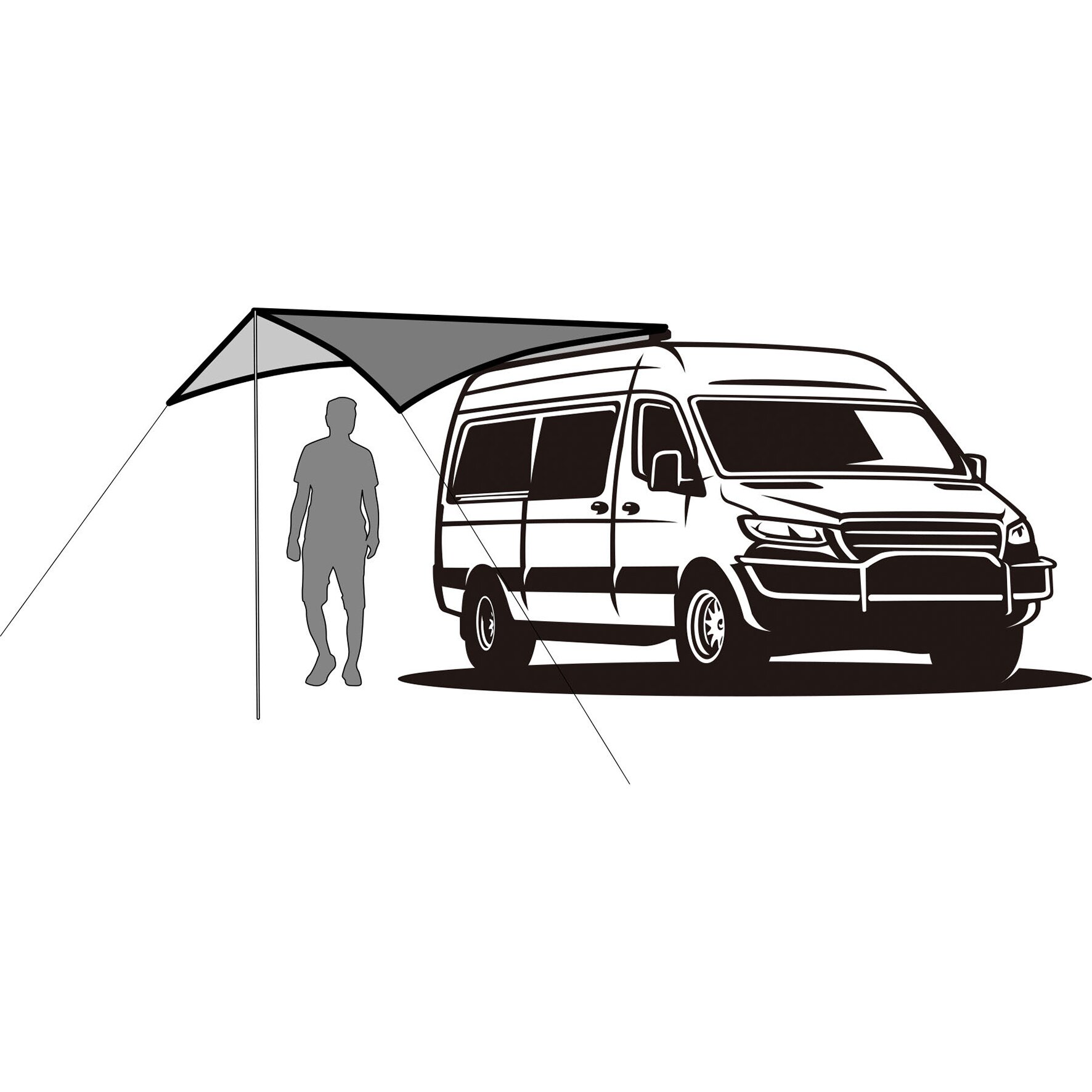 Sonnensegel Deflector QDR 360 Sonnensegel Deflector QDR 360