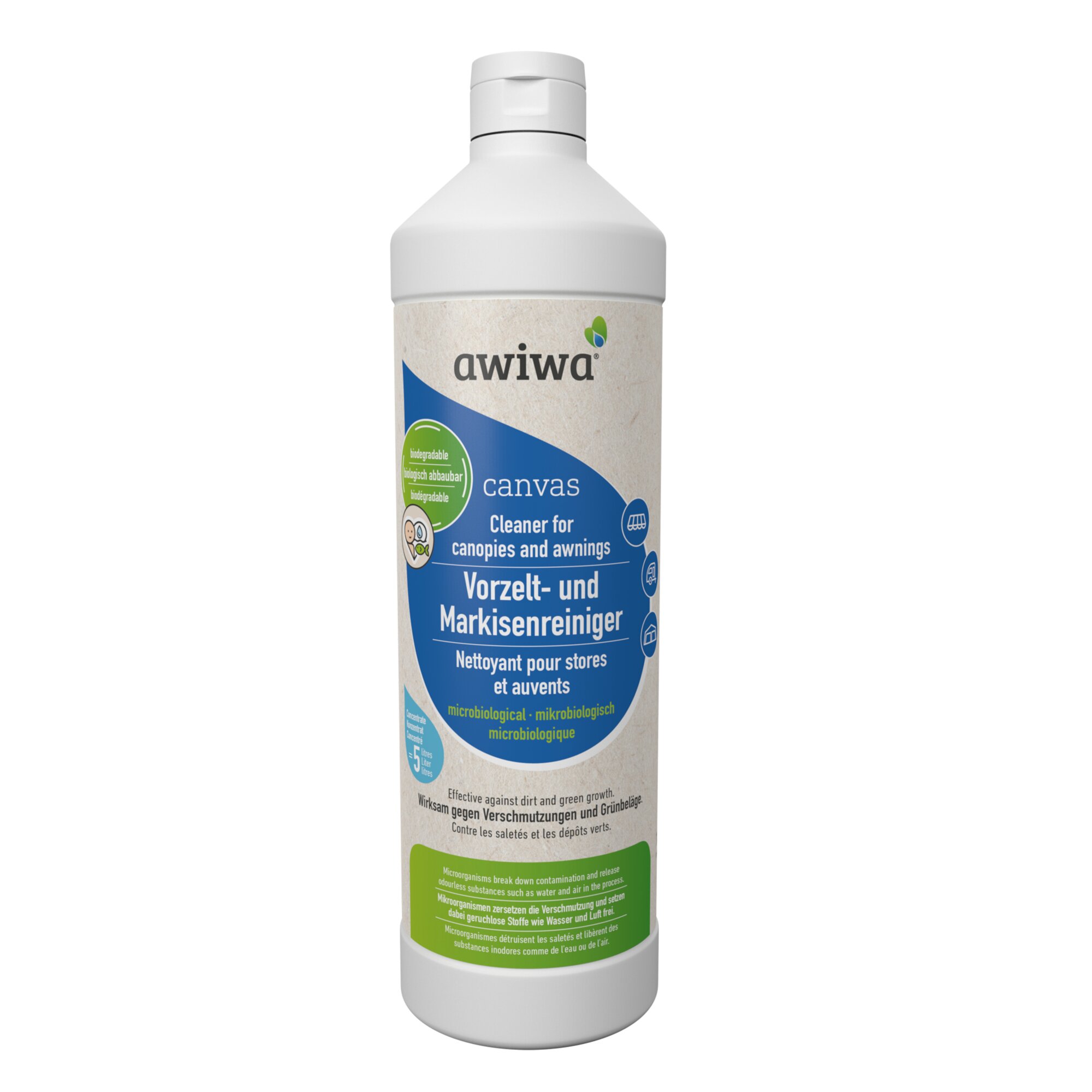 Vorzelt- und Markisenreiniger canvas, 1 l