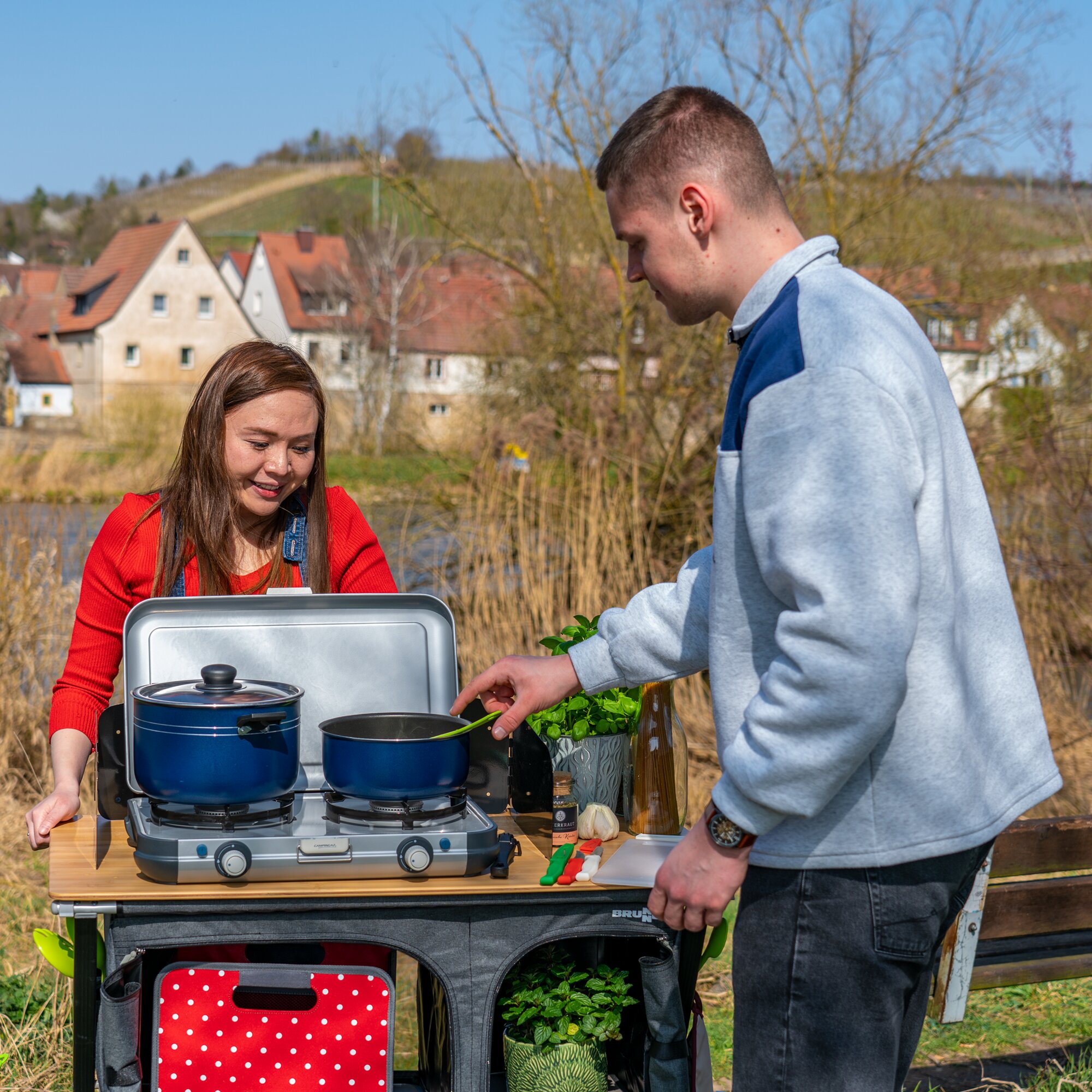 Gaskocher Camping Kitchen 2, Kartusche