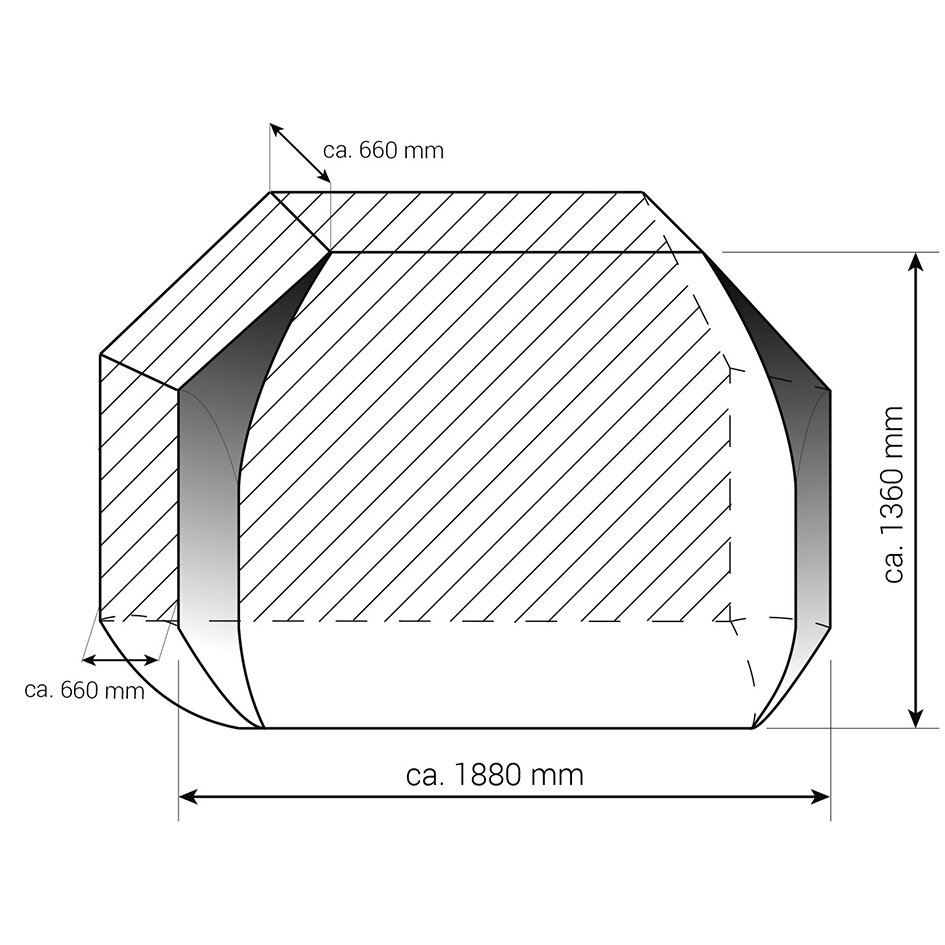 Fahrradschutzhülle Basic Zwoo