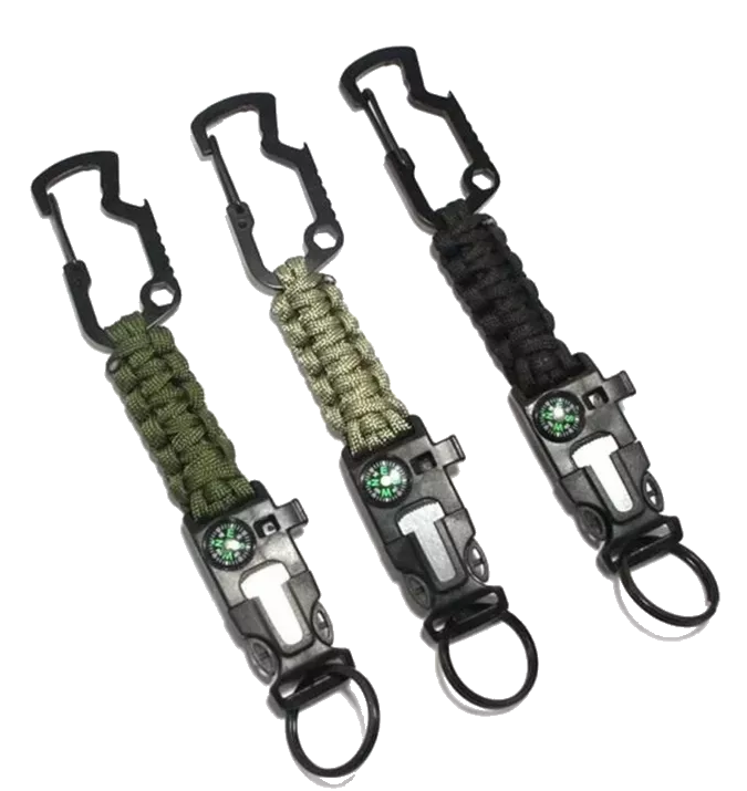 8-in-1 EDC Outdoor Keychain