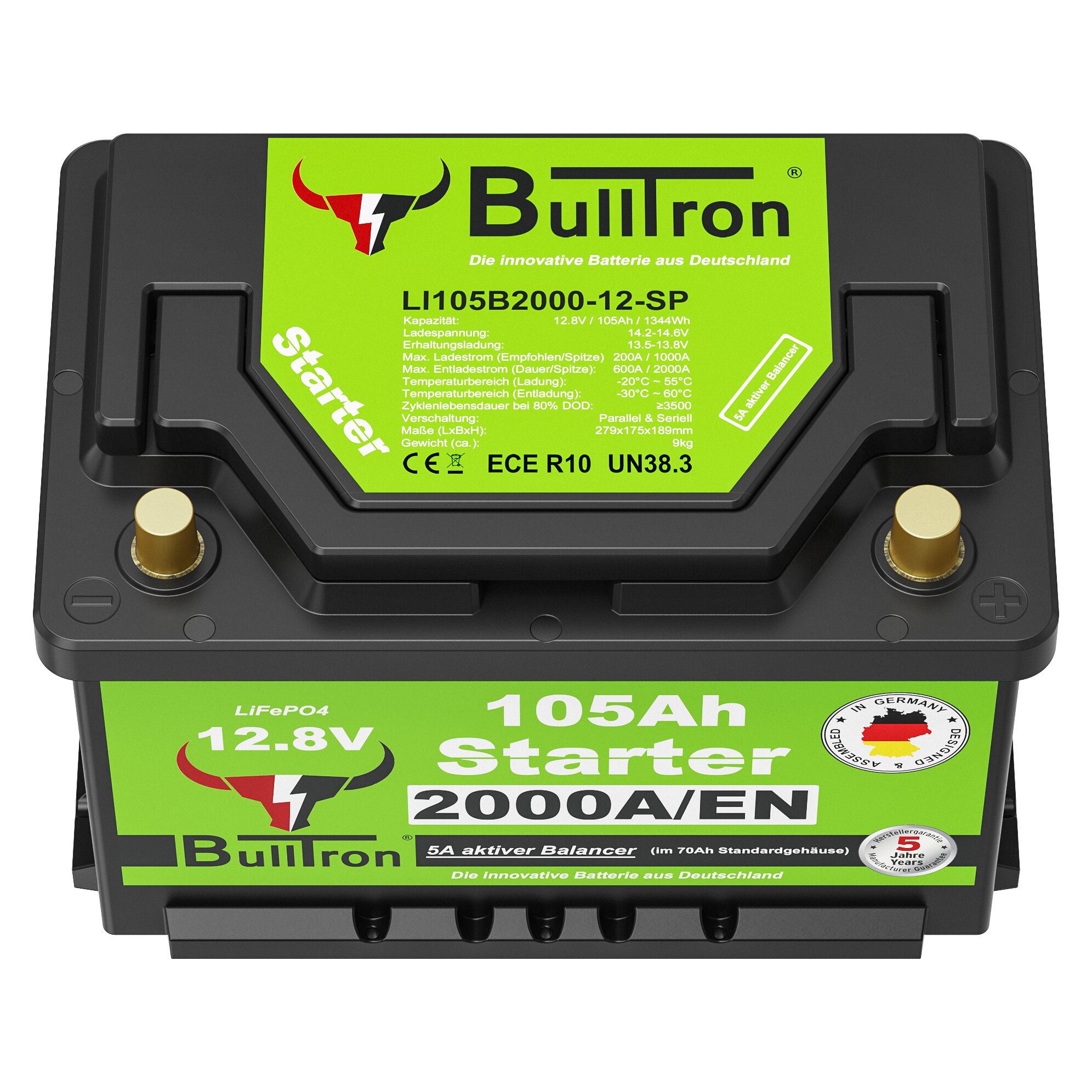 Lithium Starterbatterie, 105 Ah